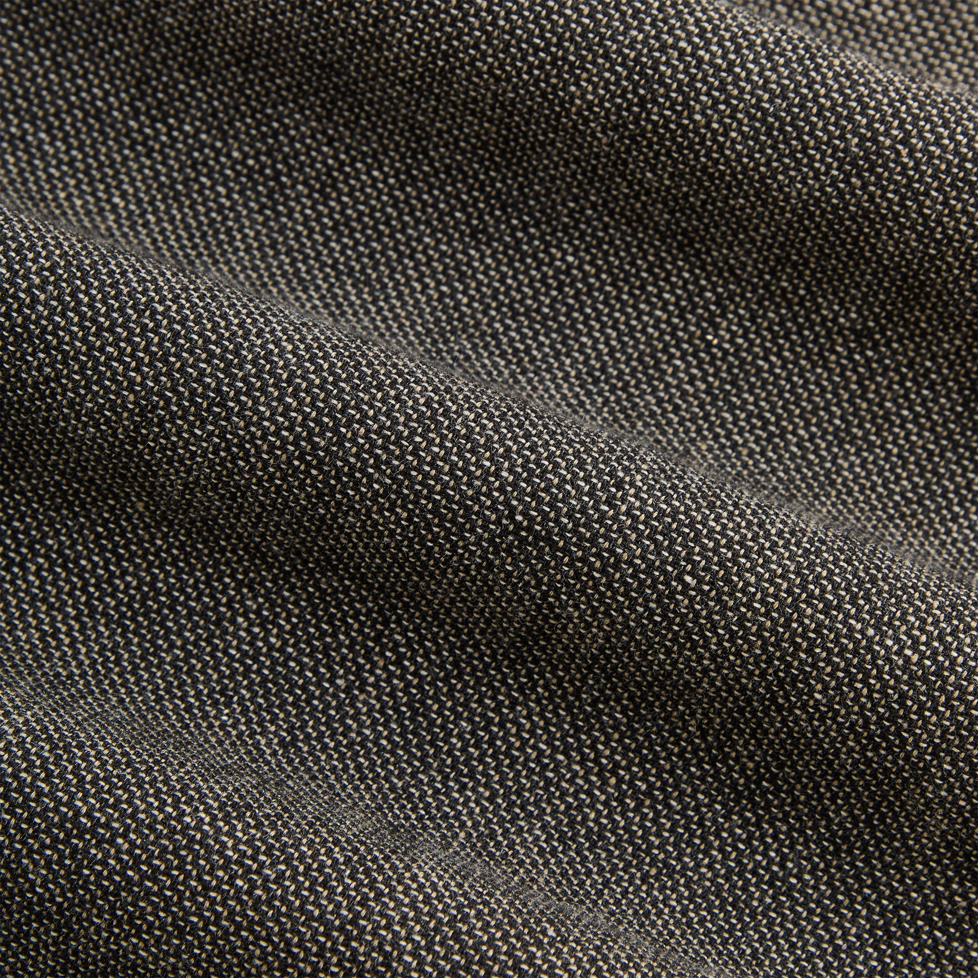 &Kin Textured Linen Ito Blazer - Black Melange - Image 5