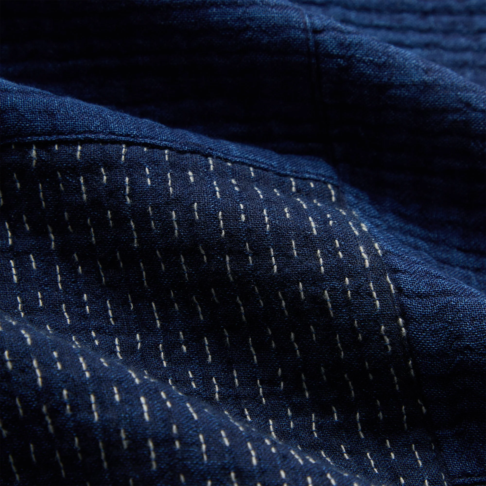 Kith Stitched Patchwork Connor Blouson Jacket - Dark Indigo - Image 5