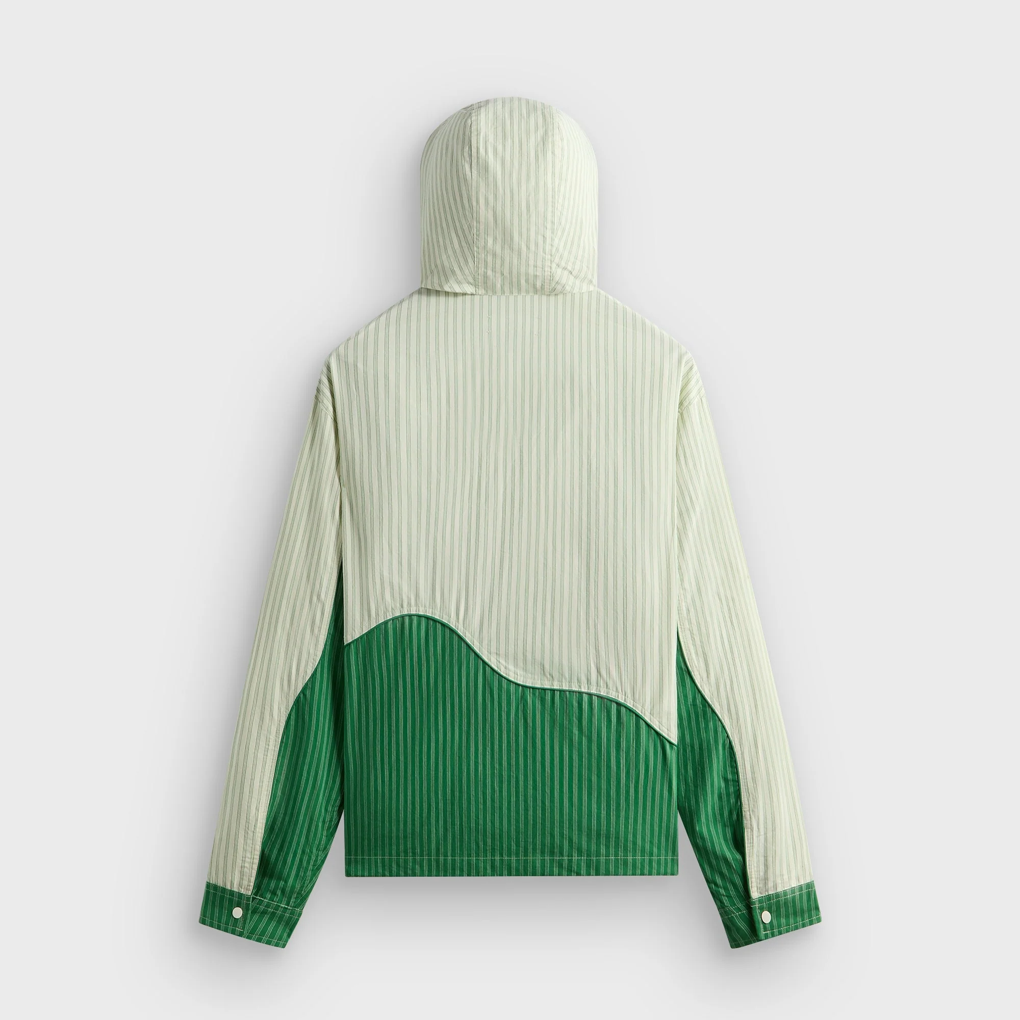 Kith & New Balance Poplin Mix Madison VI Jacket - Spring Juniper - Image 3