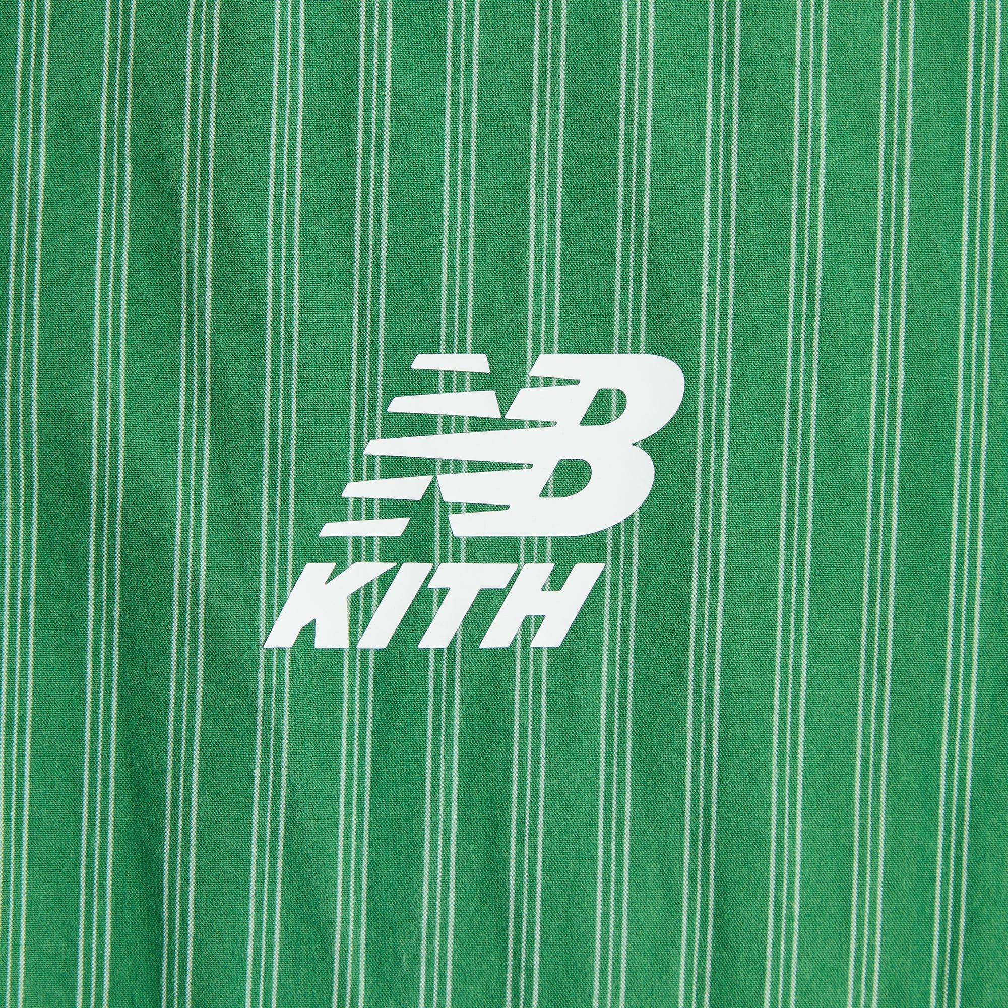 Kith & New Balance Poplin Mix Madison VI Jacket - Spring Juniper - Image 4