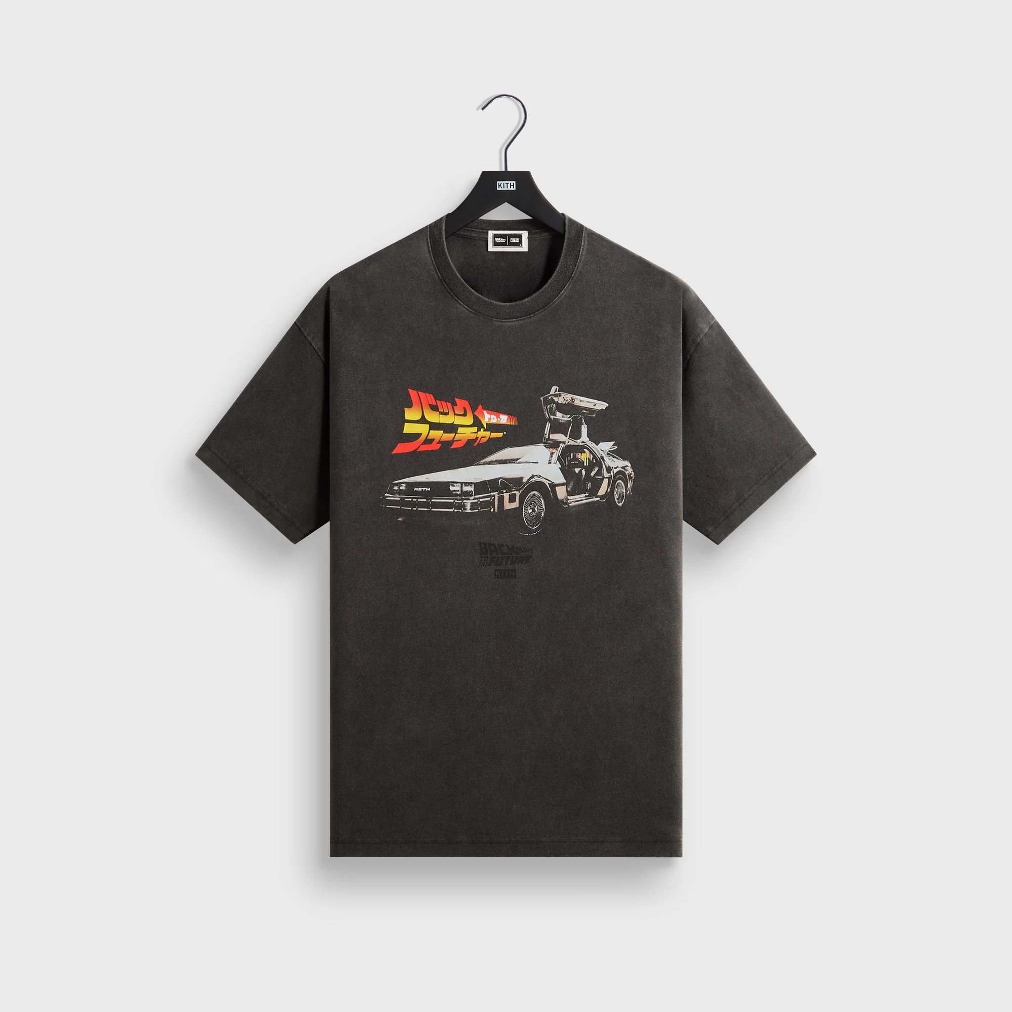 Kith for Back to the Future DeLorean Vintage Tee - Black
