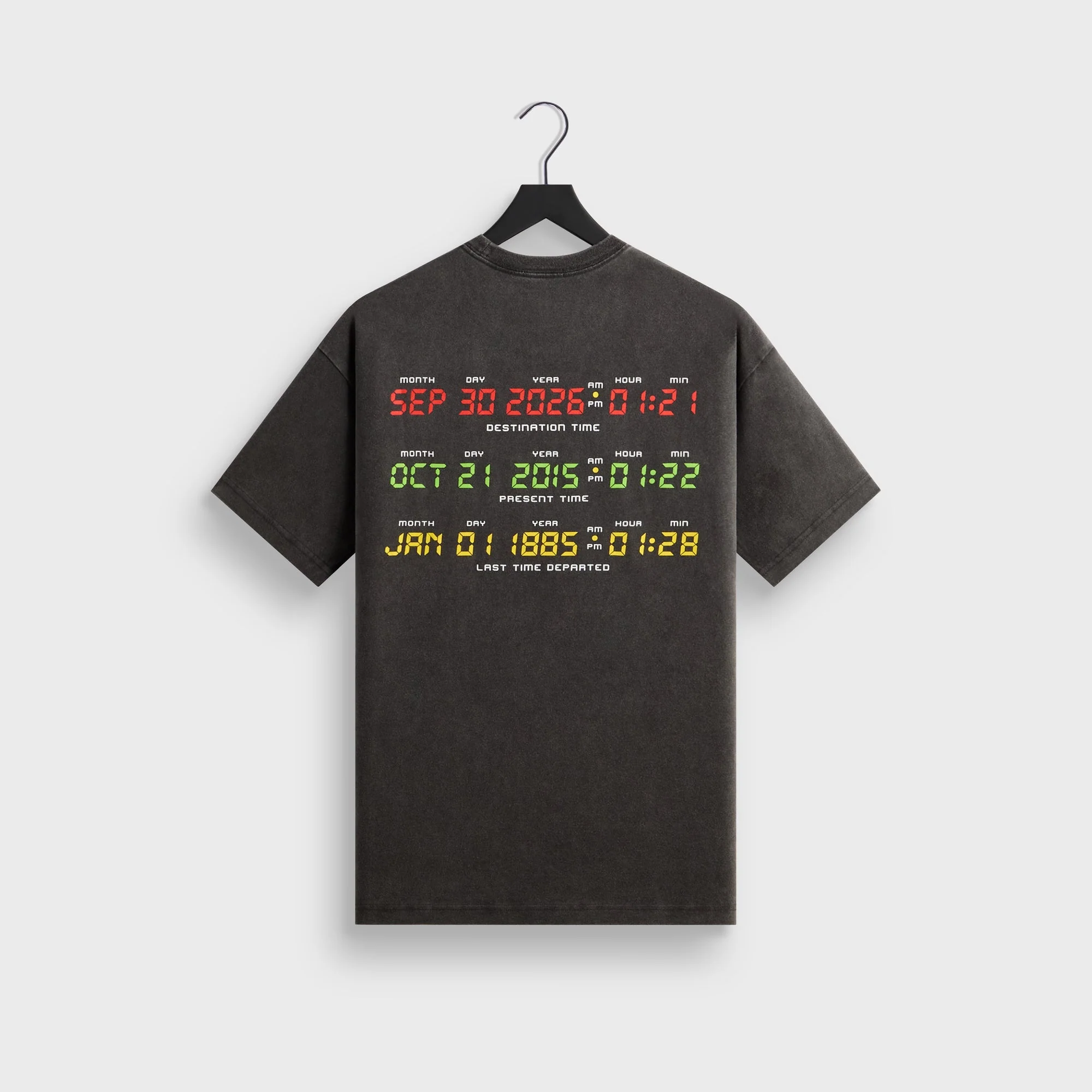 Kith for Back to the Future DeLorean Vintage Tee - Black - Image 2