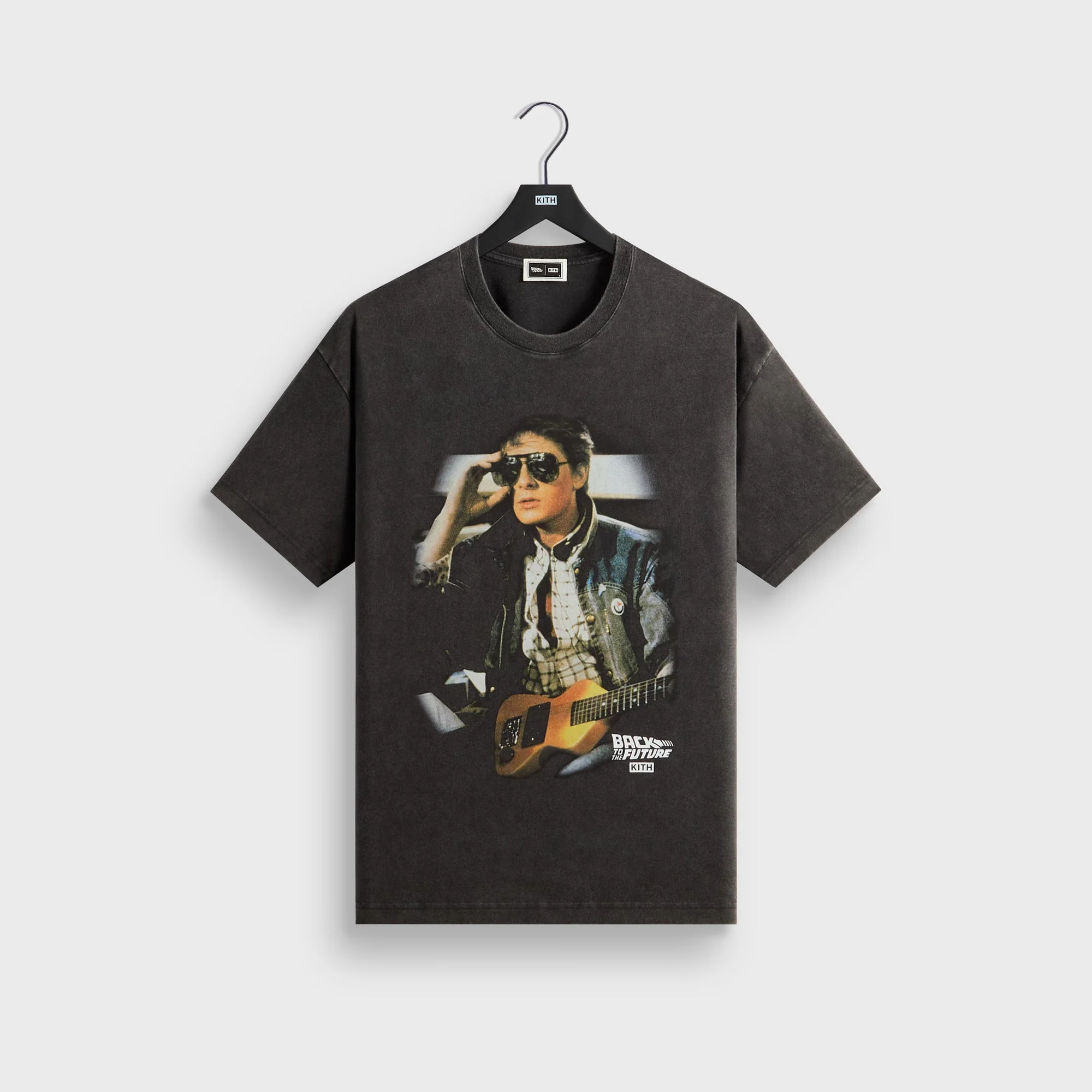 Kith for Back to the Future Marty Shades Vintage Tee - Black