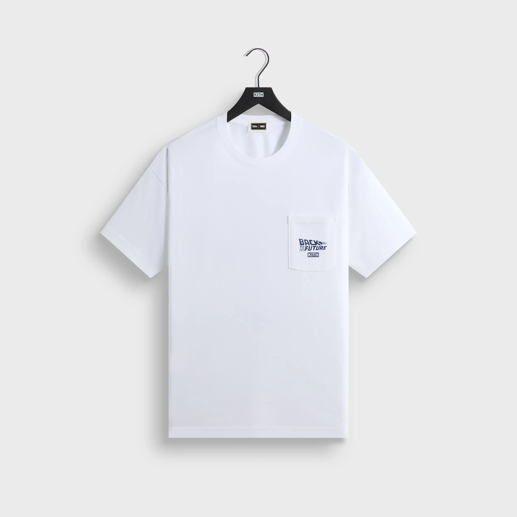 Kith for Back to the Future Blueprint Standard Crispy Pocket Tee - White