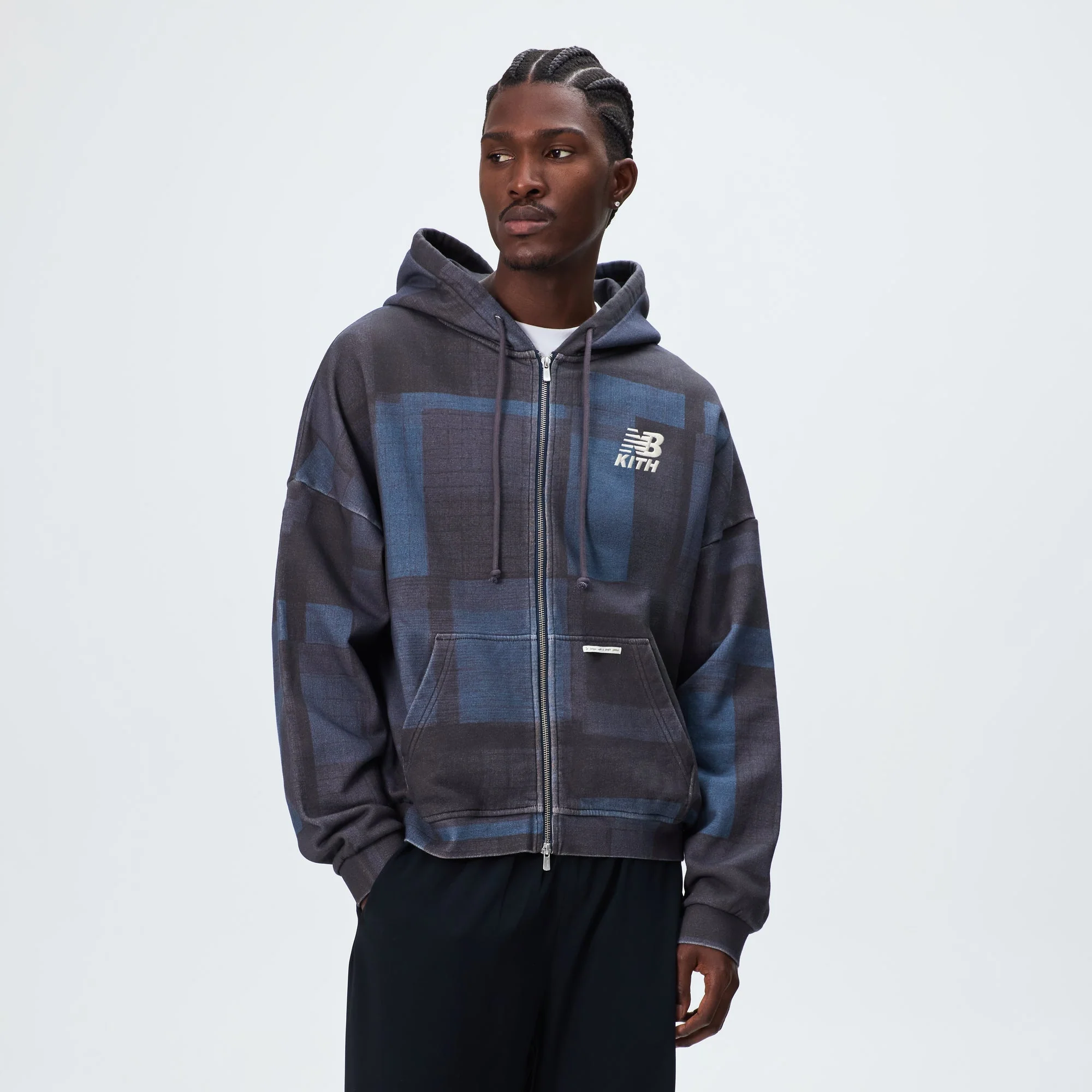 Kith & New Balance Woodblock Braxton Hoodie - Soul - Image 2