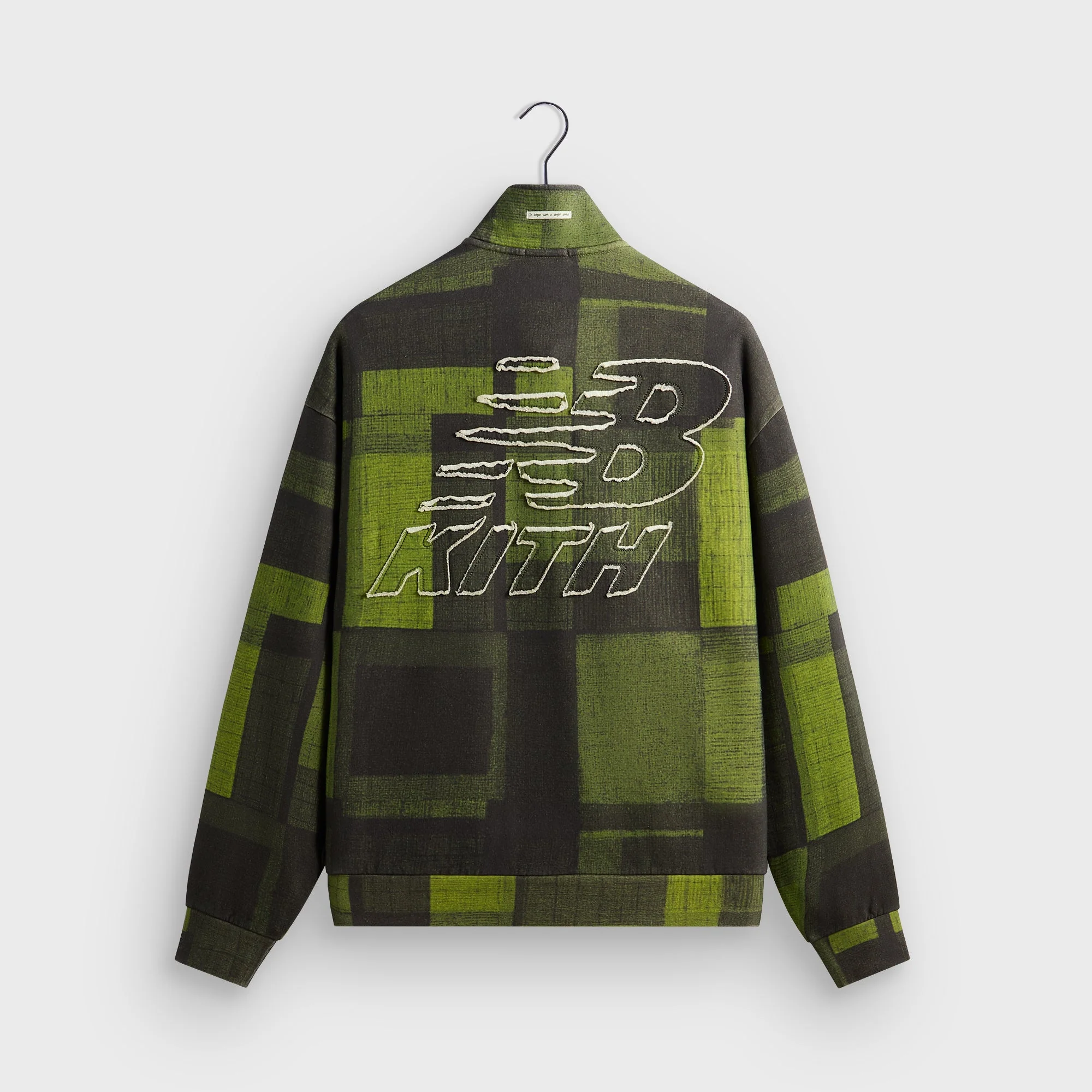 Kith & New Balance Woodblock Nelson Quarter Zip - Calliste - Image 4