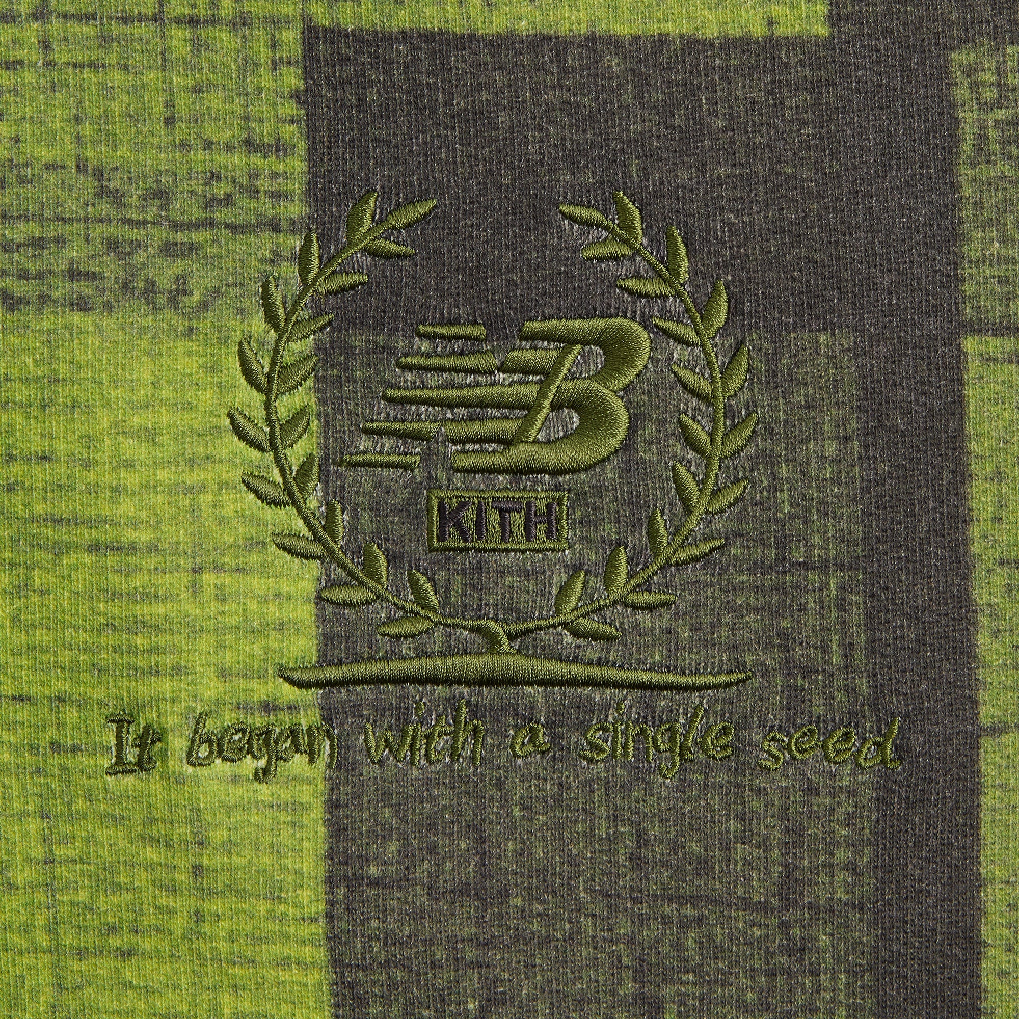 Kith & New Balance Woodblock Nelson Quarter Zip - Calliste - Image 5