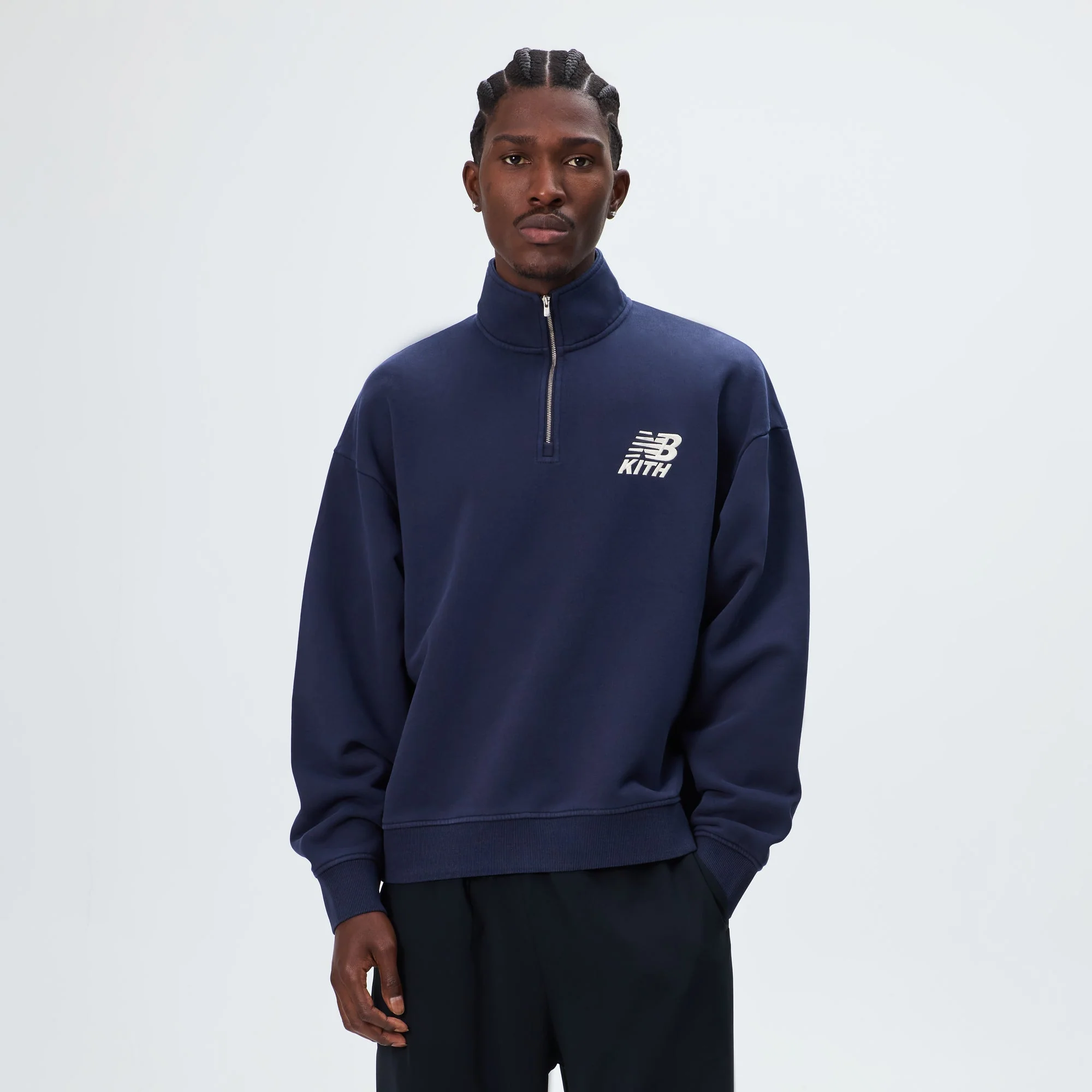 Kith & New Balance Nelson Quarter Zip - Nocturnal - Image 2