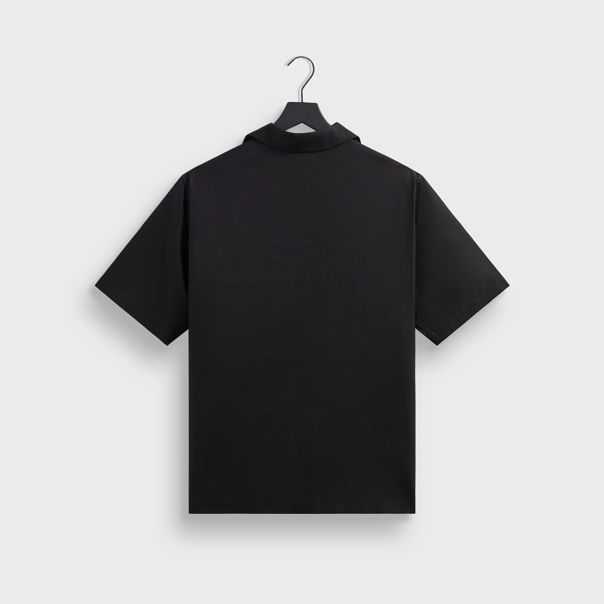 Kith Silk Cotton Thompson Camp Collar Shirt - Black - Image 3