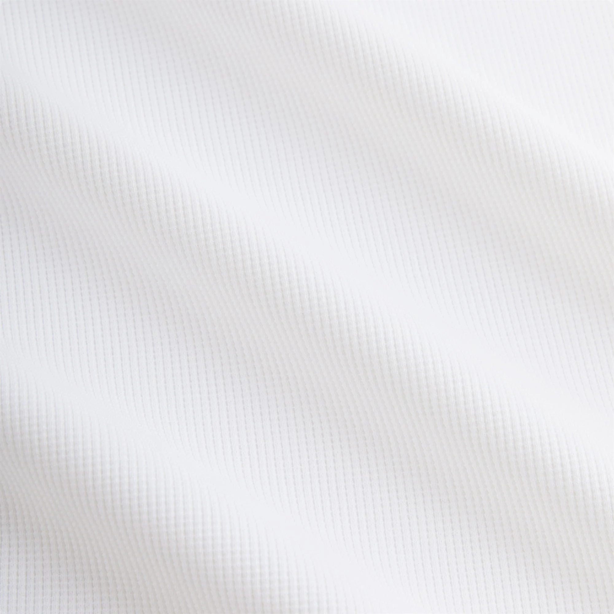 Kith Micro Waffle Drew Polo Shirt - White - Image 5