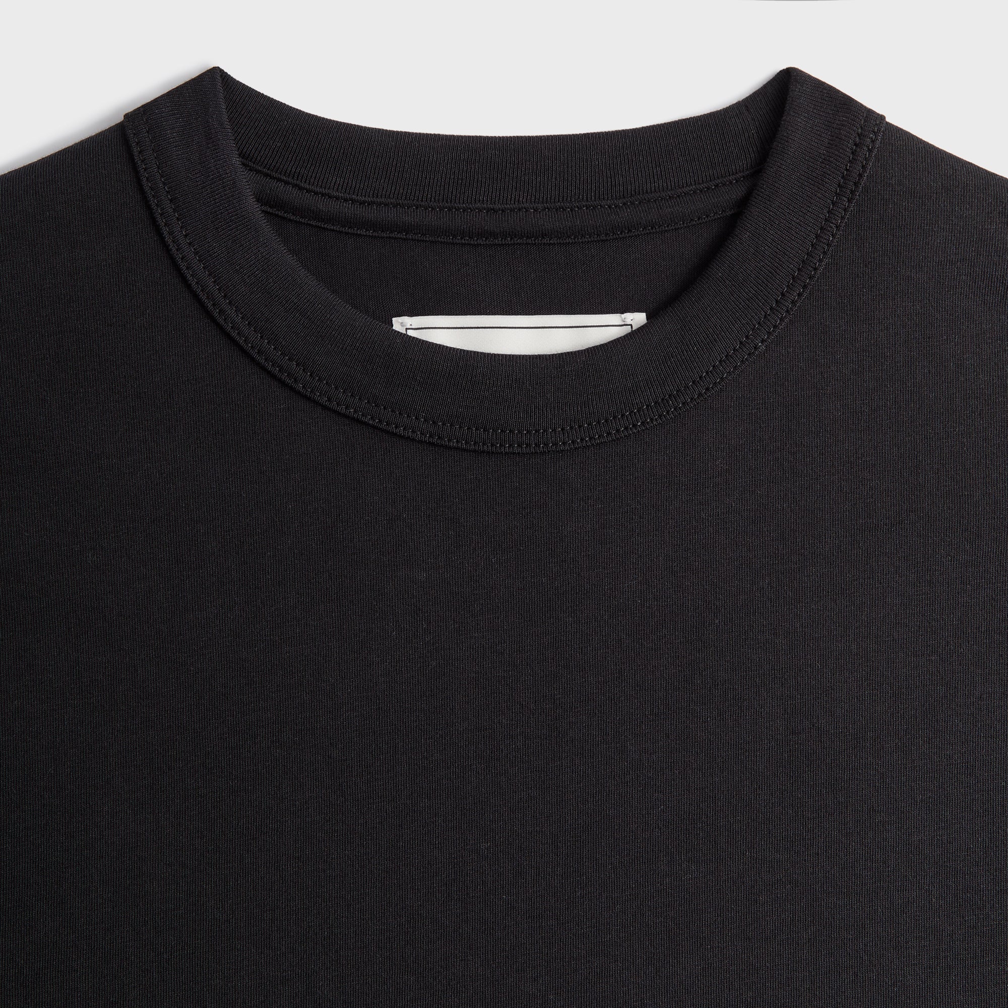 &Kin Pima Jersey Alex Boxy Tee - Black - Image 3