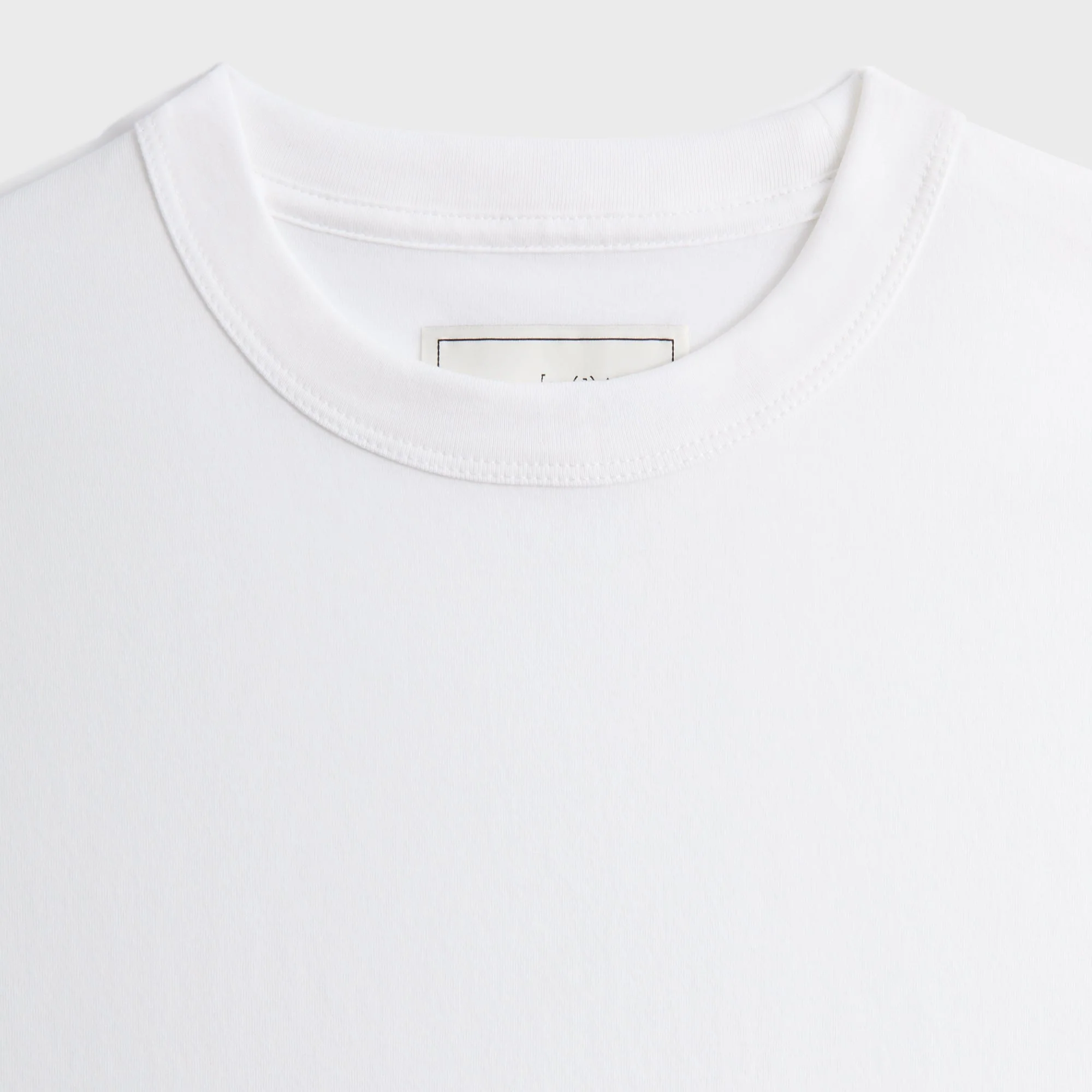 &Kin Pima Jersey Alex Boxy Tee - White PH - Image 3