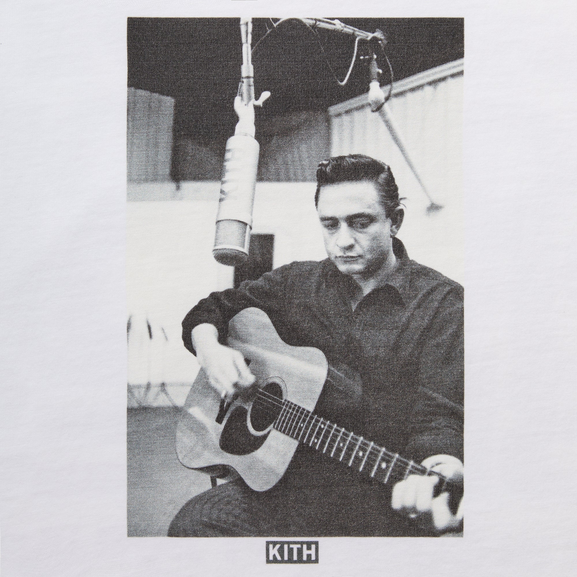 Kith Records for Johnny Cash Folsom Prison Vintage Tee - White - Image 3