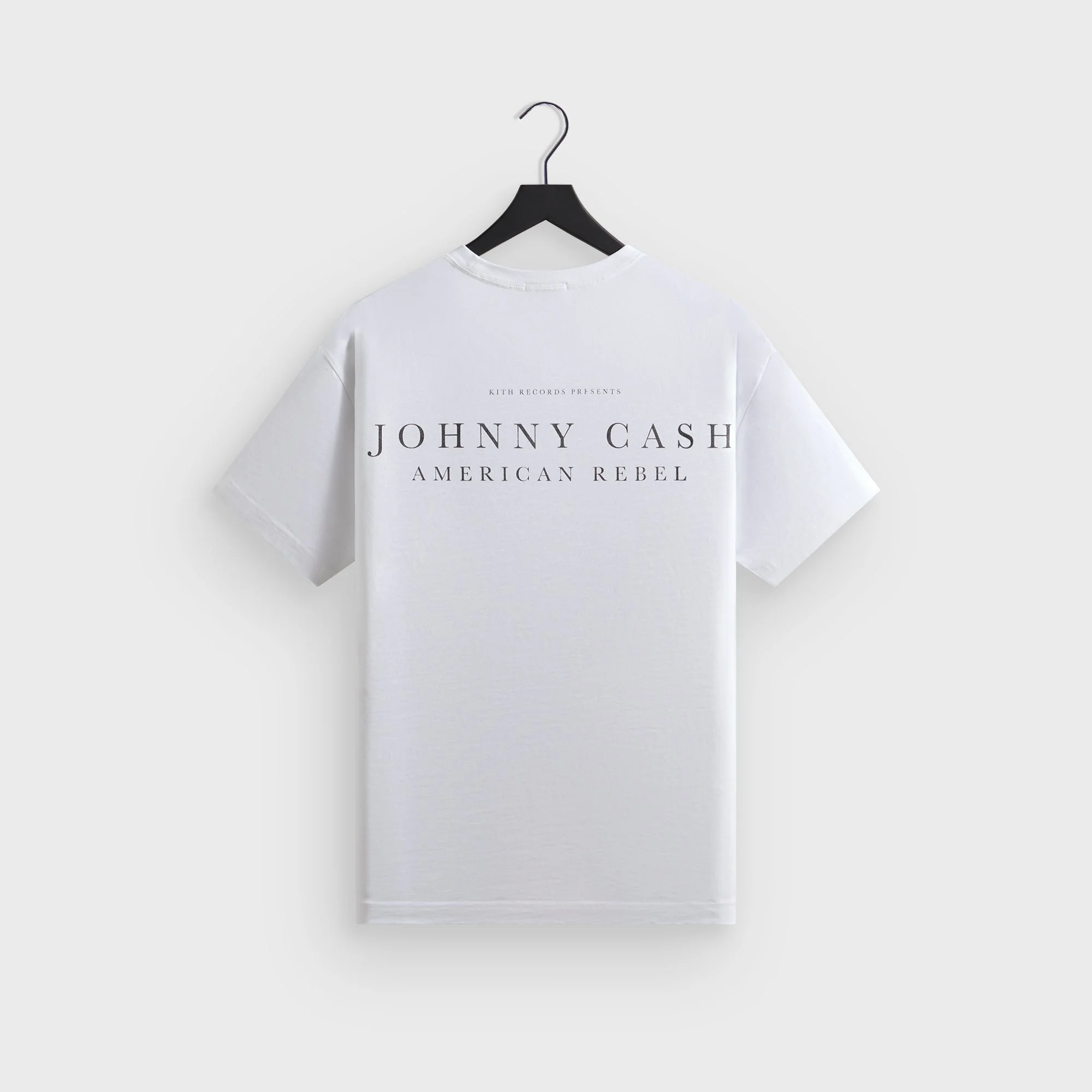 Kith Records for Johnny Cash American Flag Vintage Tee - White - Image 2
