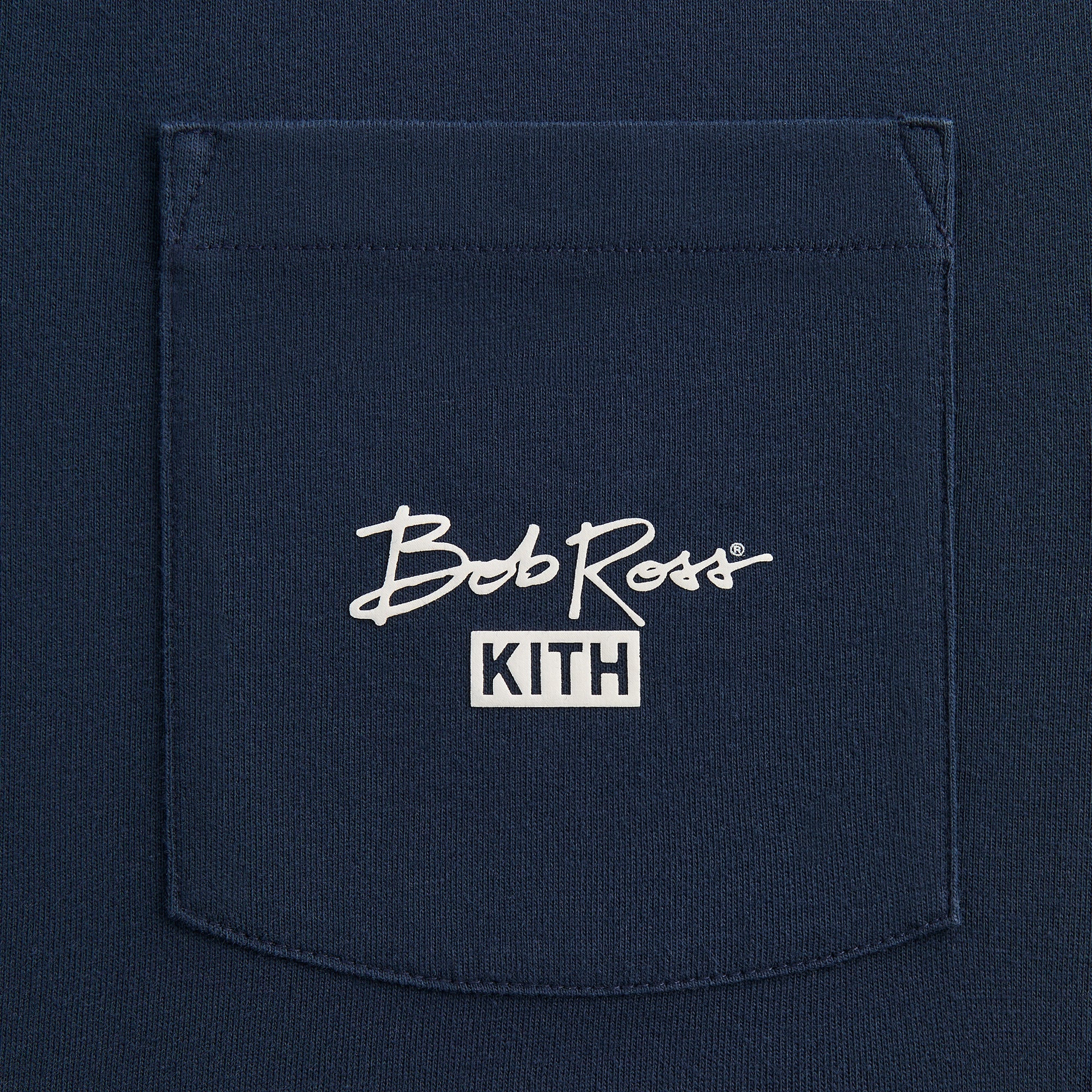 Kith for Bob Ross Palette Pocket Tee - Nocturnal - Image 3