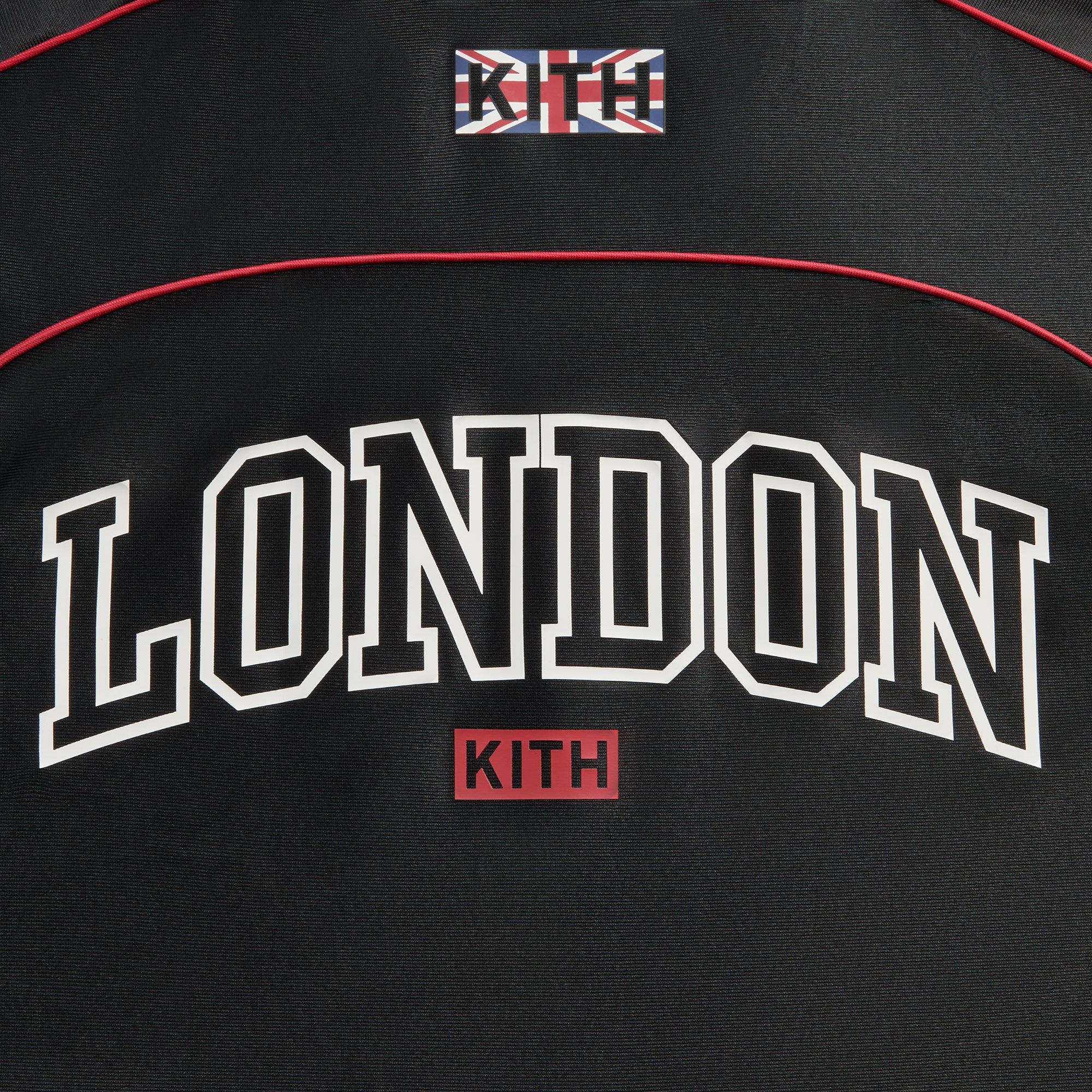 Kith London Long Sleeve Agu Soccer Jersey - Black - Image 4
