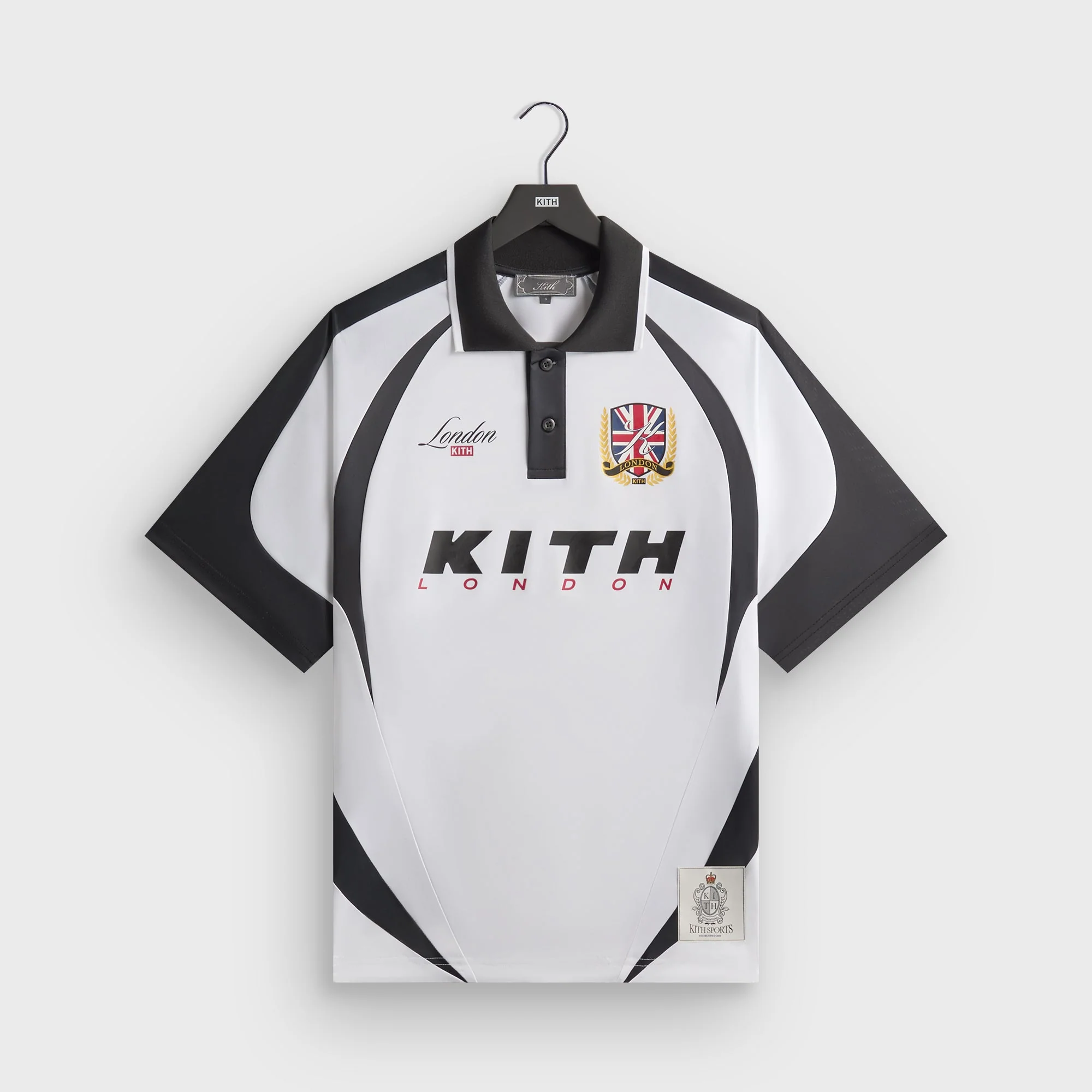 Kith London Polo Soccer Jersey - White - Image 7