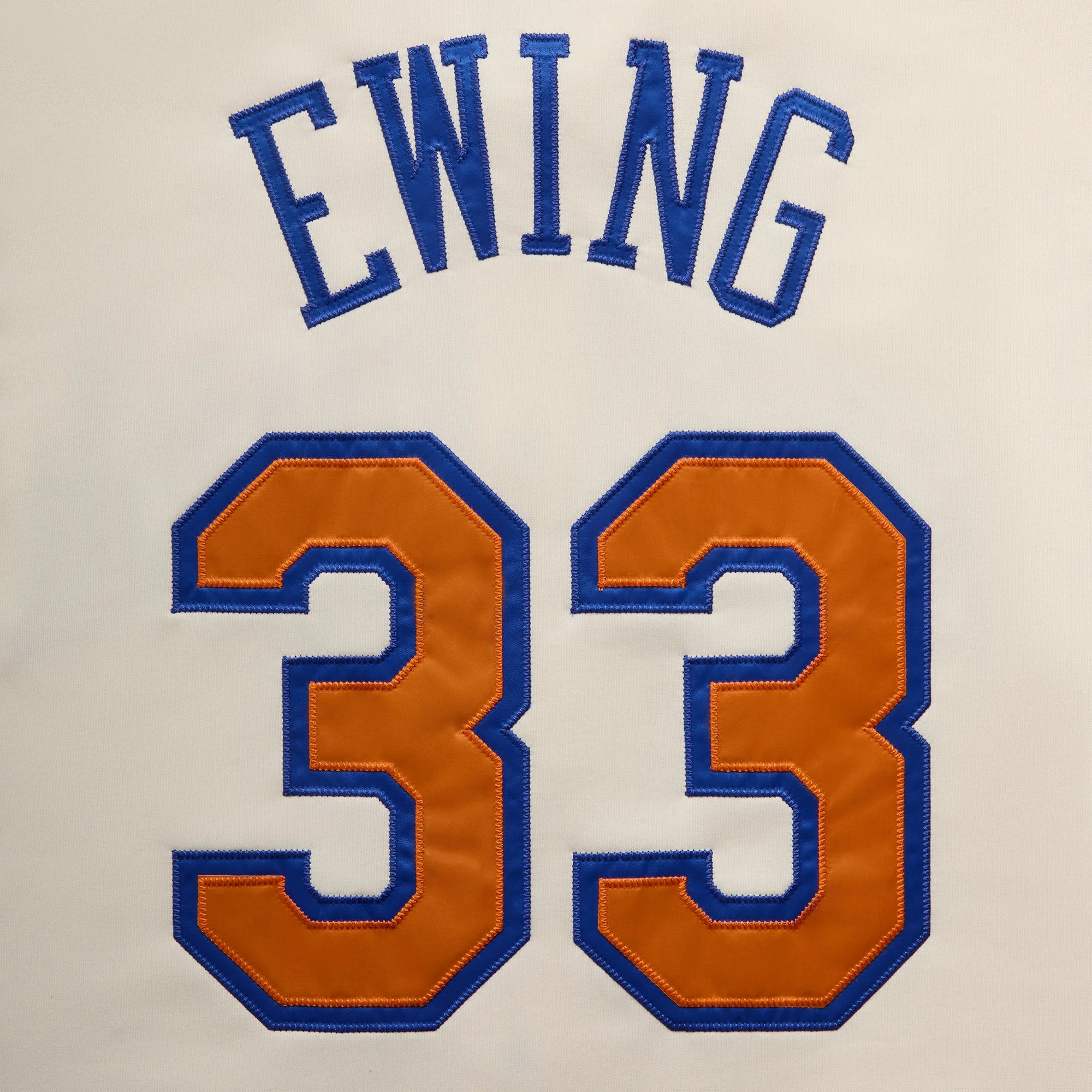 Kith for the New York Knicks Patrick Ewing Woodpoint Shirt - Sandrift - Image 6