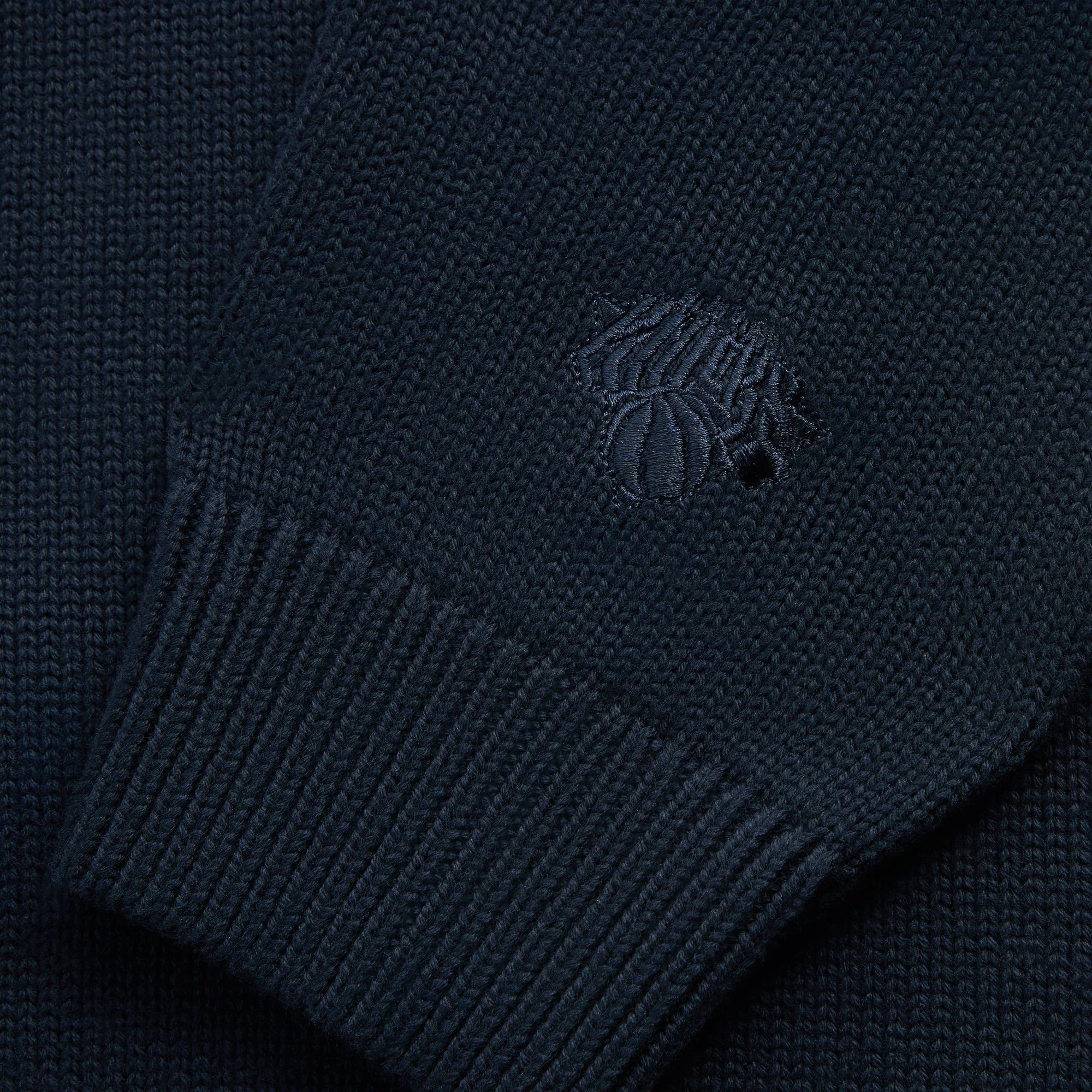Kith for the New York Knicks Logo Crewneck Sweater - Nocturnal - Image 5