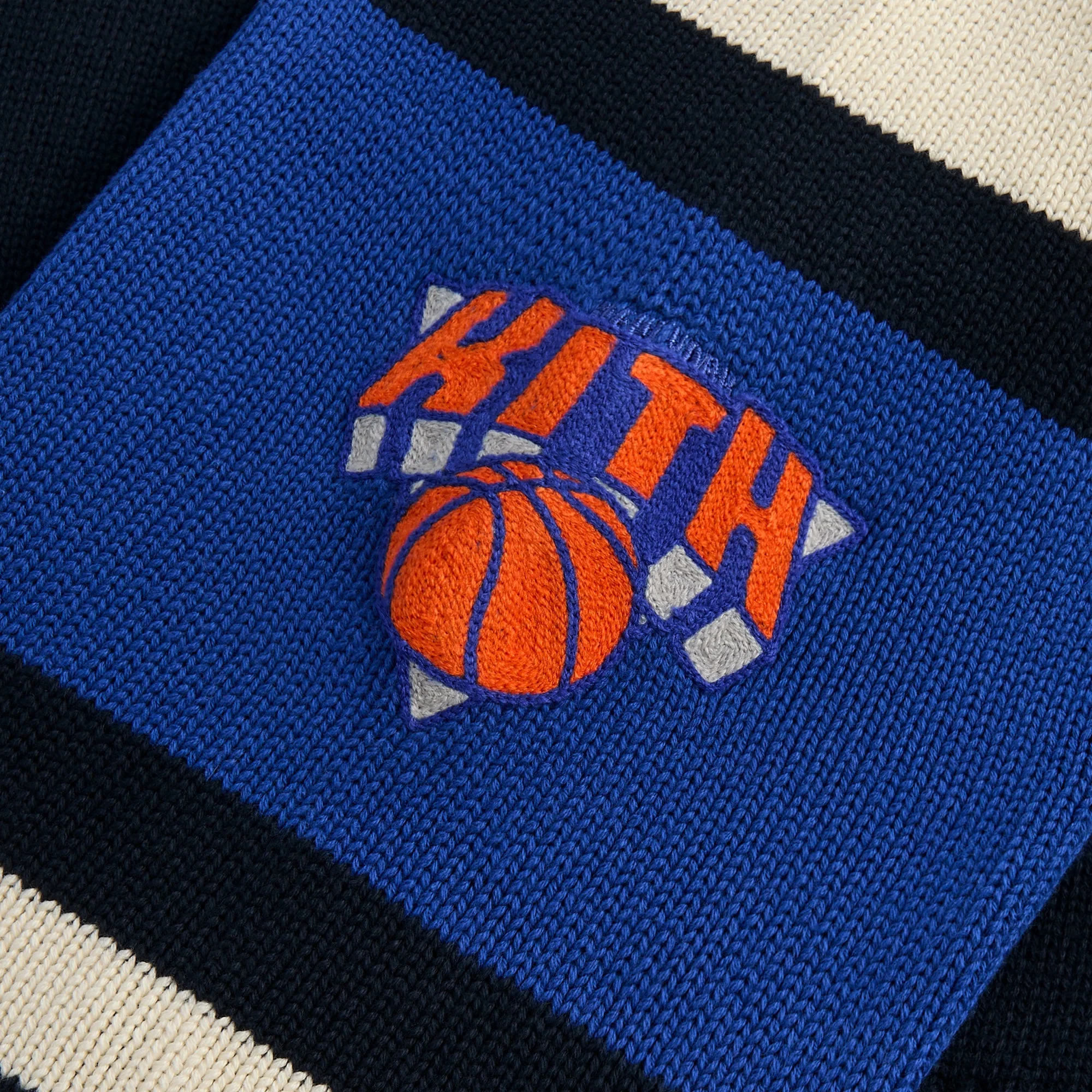 Kith for the New York Knicks NY Crewneck Sweater - Nocturnal - Image 5
