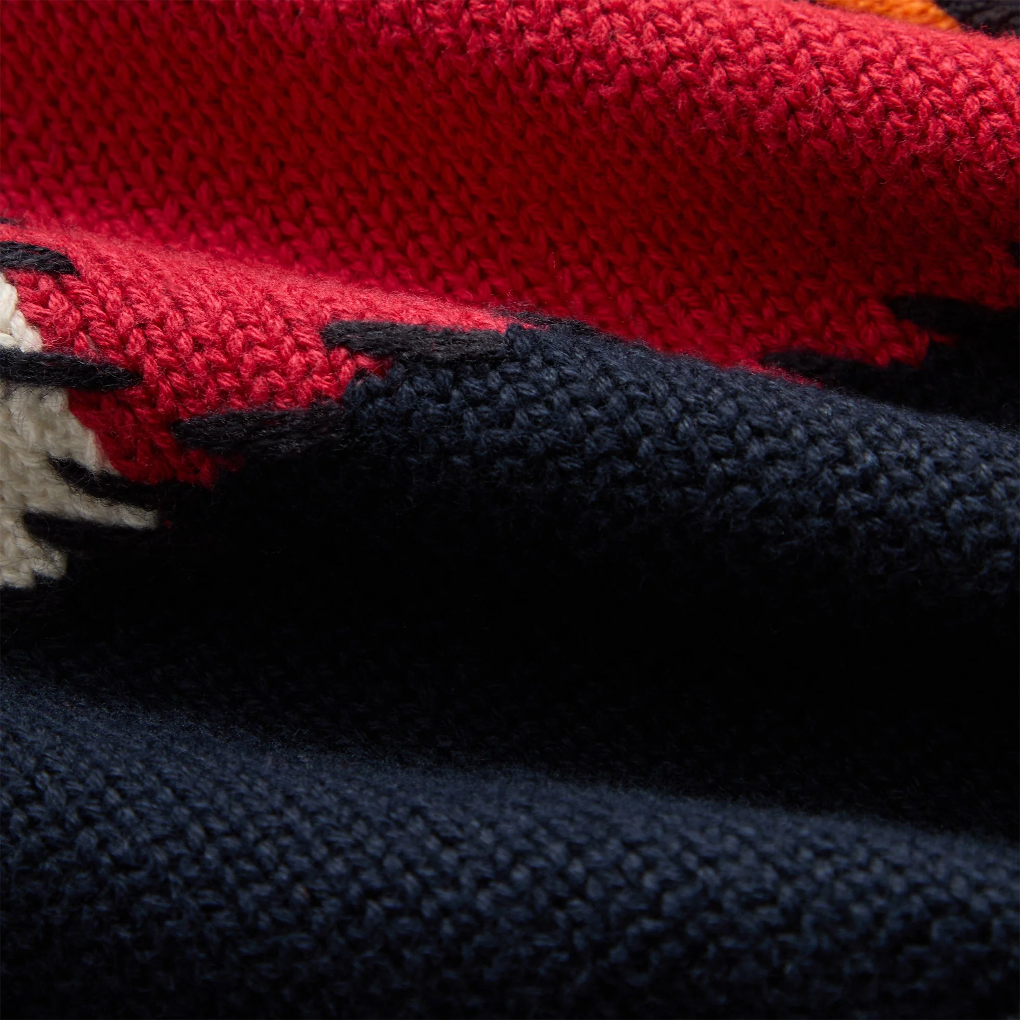 Kith for the New York Knicks Patchwork Crewneck Sweater - Nocturnal - Image 9