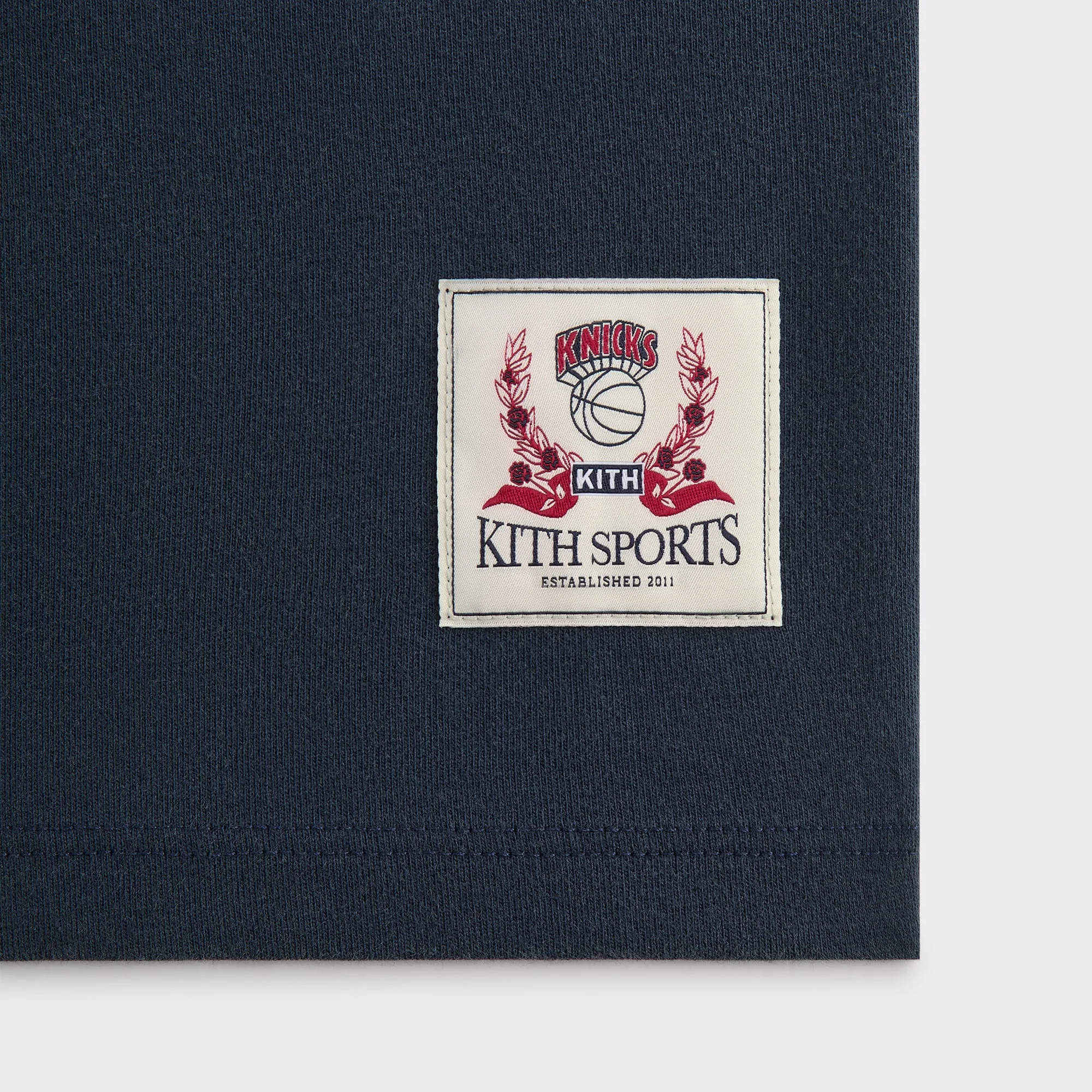 Kith for the New York Knicks Pocket Vintage Jones Tee - Nocturnal - Image 6