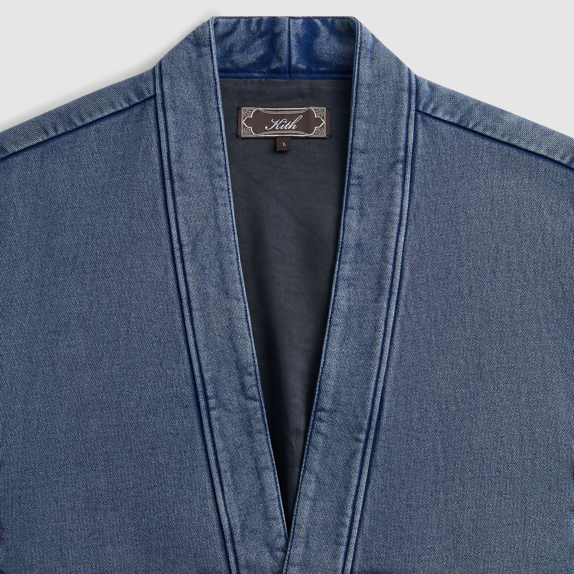 Kith Indigo Fleece Karter Gi Jacket - Vast - Image 4
