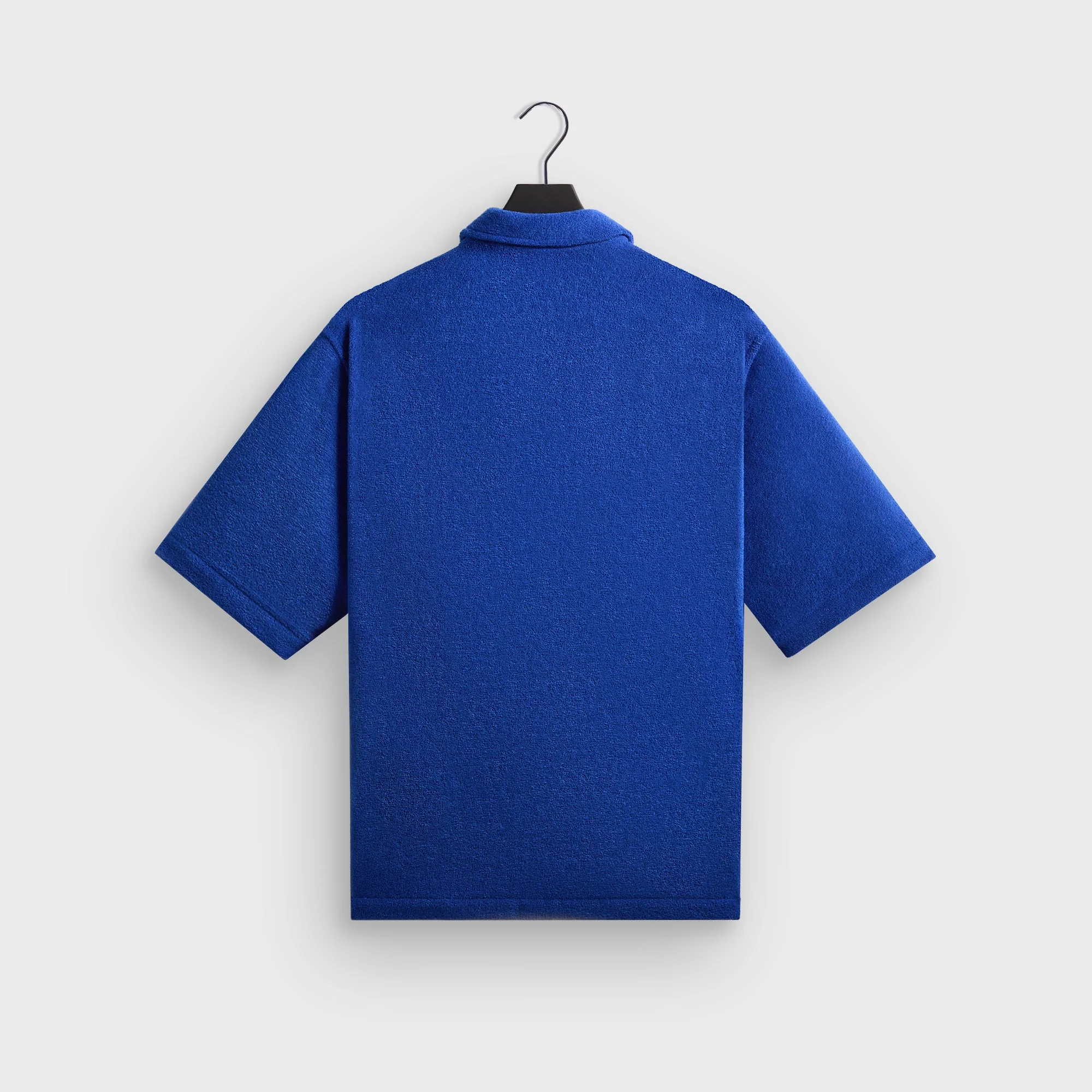 Kith Towel Boucle Boxy Collared Overshirt - Cyclone - Image 3