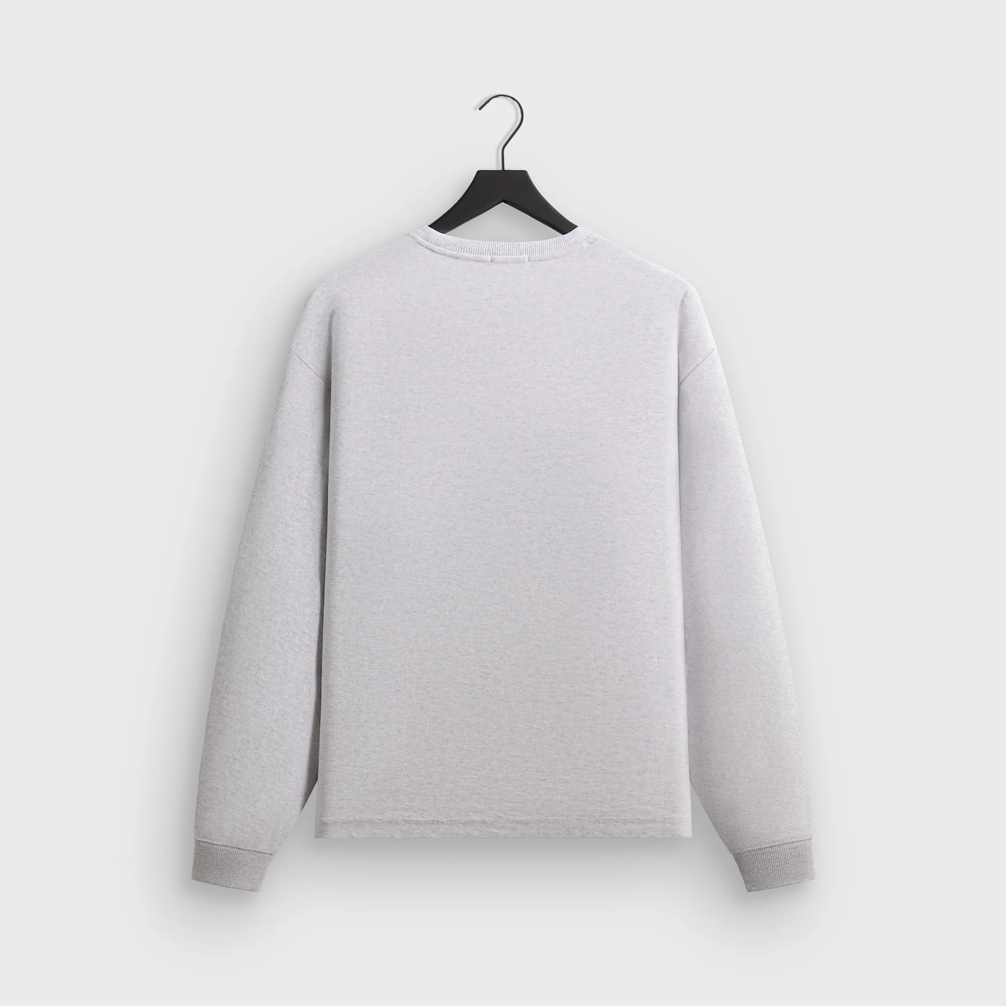 Kith Long Sleeve Quinn Tee - Light Heather Grey - Image 2
