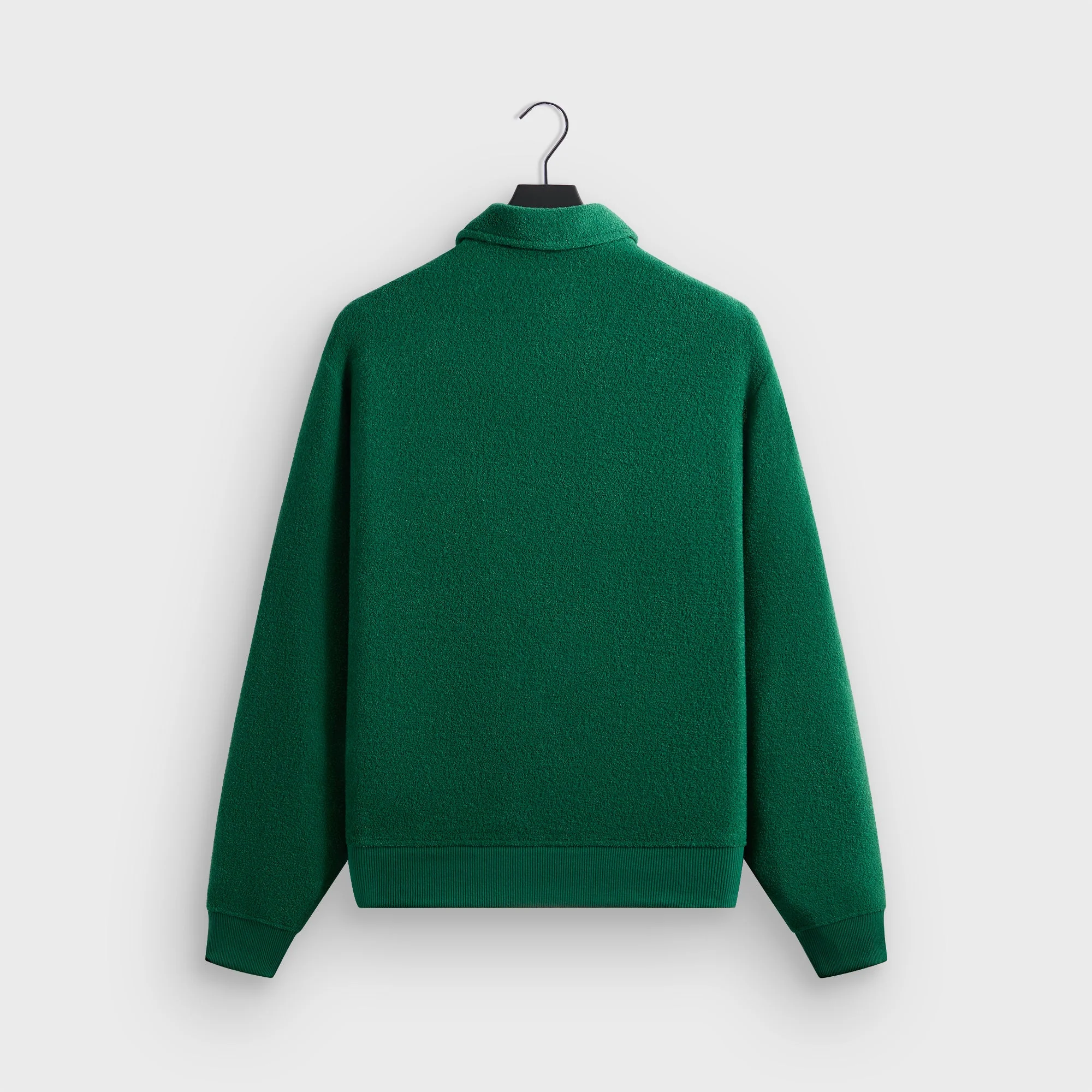 Kith Towel Boucle Long Sleeve Drew Polo - Newt - Image 3