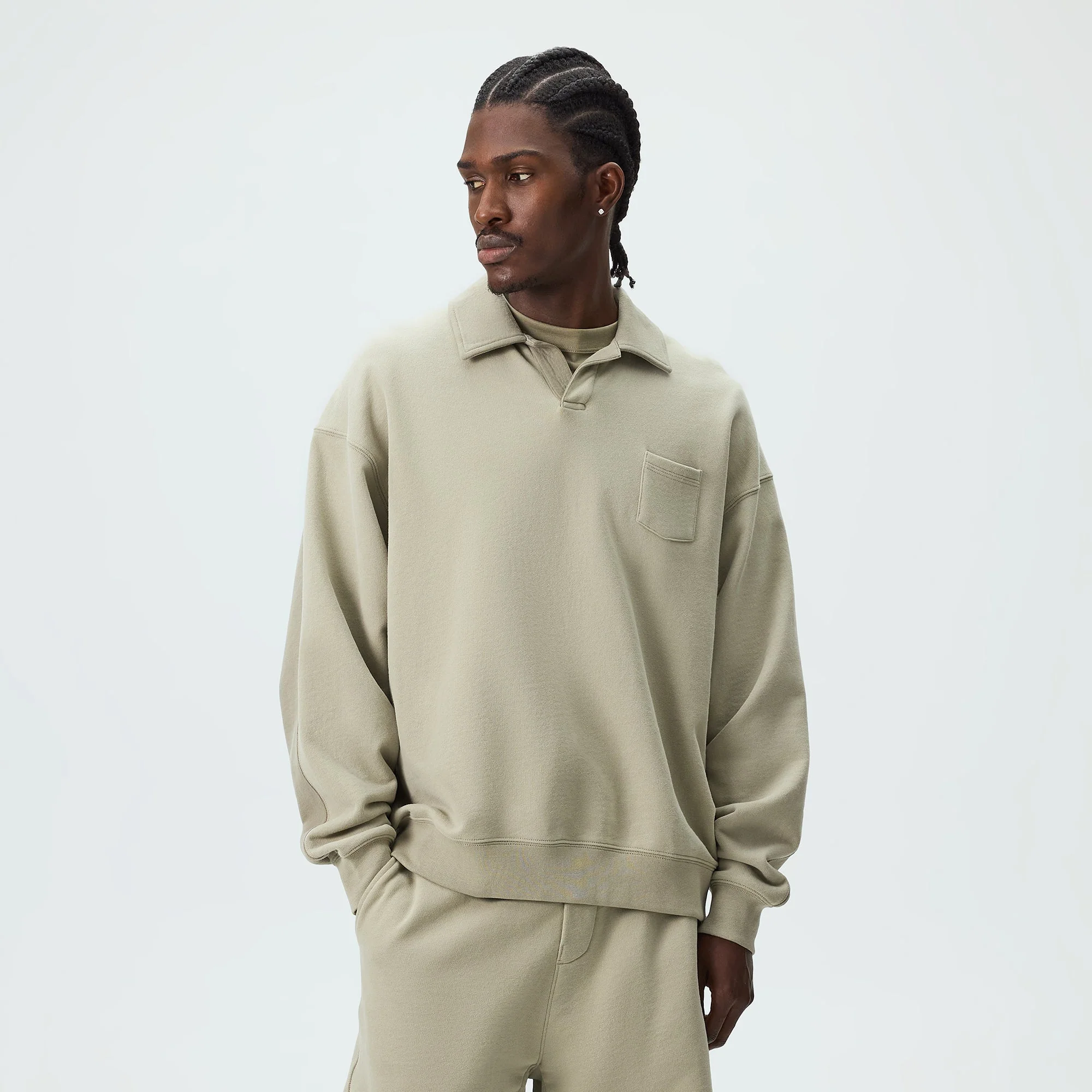 Kith 101 Micro Terry Nelson Rugby - Haze - Image 2