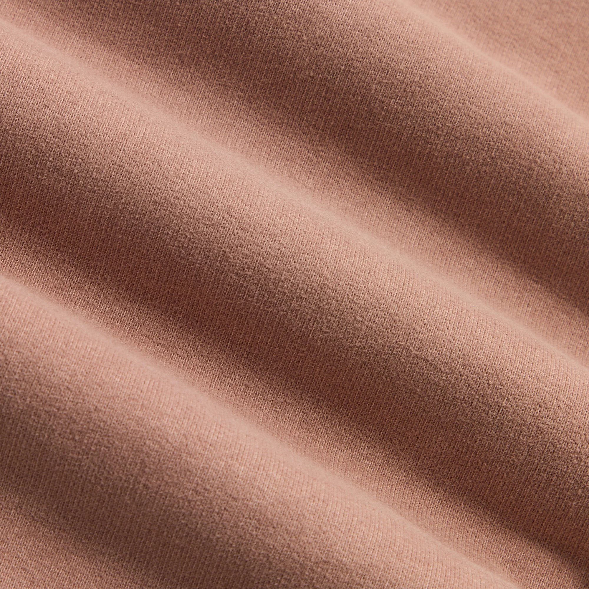 Kith 101 Sueded Fleece Nelson Quarter Zip - Dusty Mauve - Image 5
