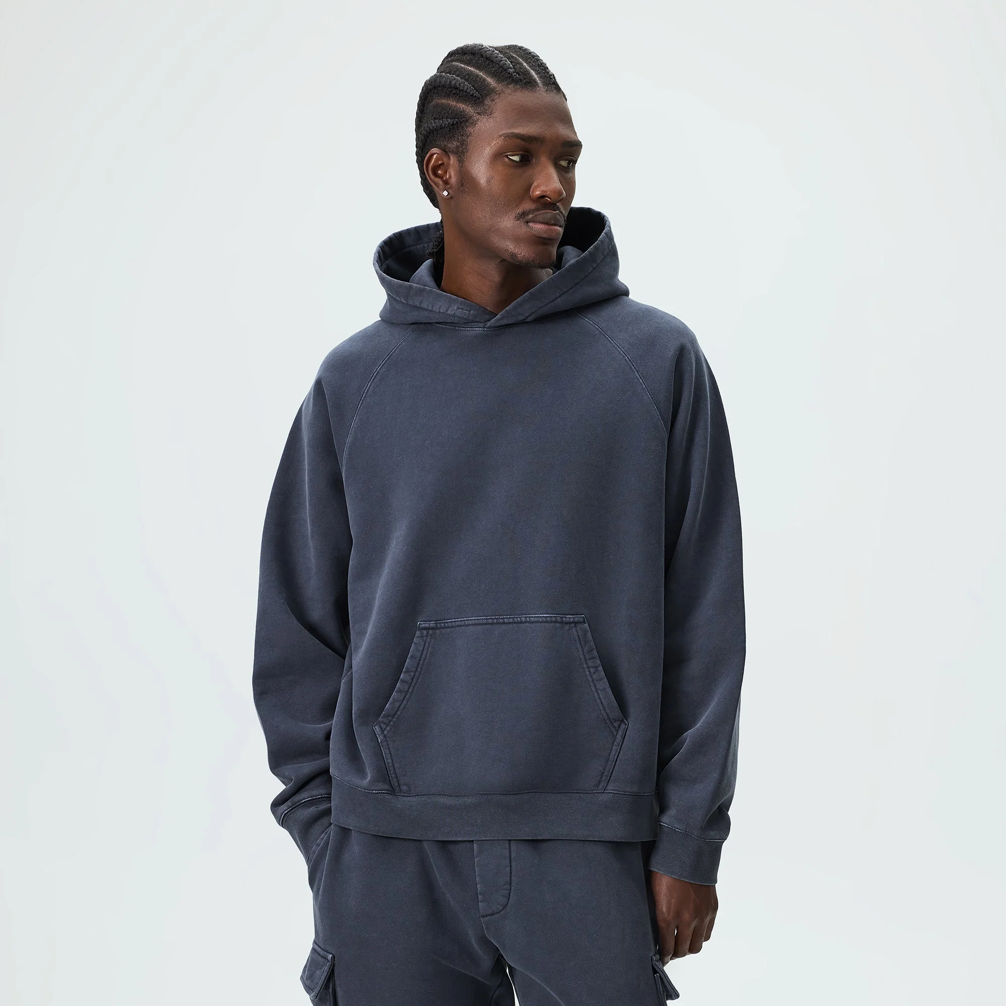 Kith 101 Sueded Fleece Wilder Hoodie - Torpedo - Image 2