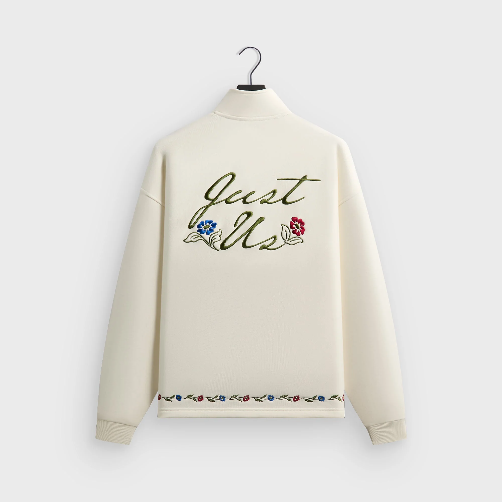 Kith Floral Queensbridge Quarter Zip - Silk - Image 4
