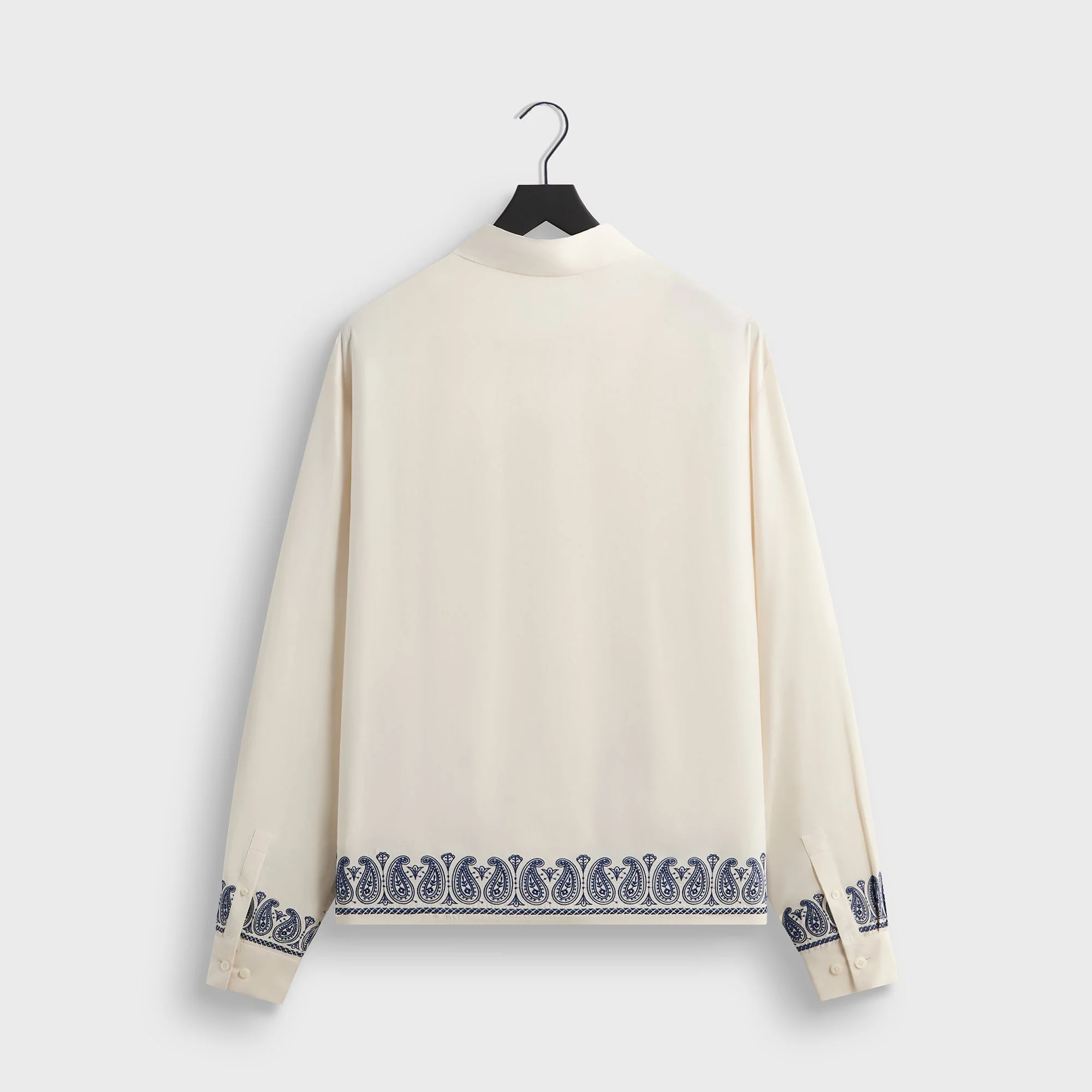 Kith Cupro Linen Zip Front Sanford Shirt - Silk - Image 3