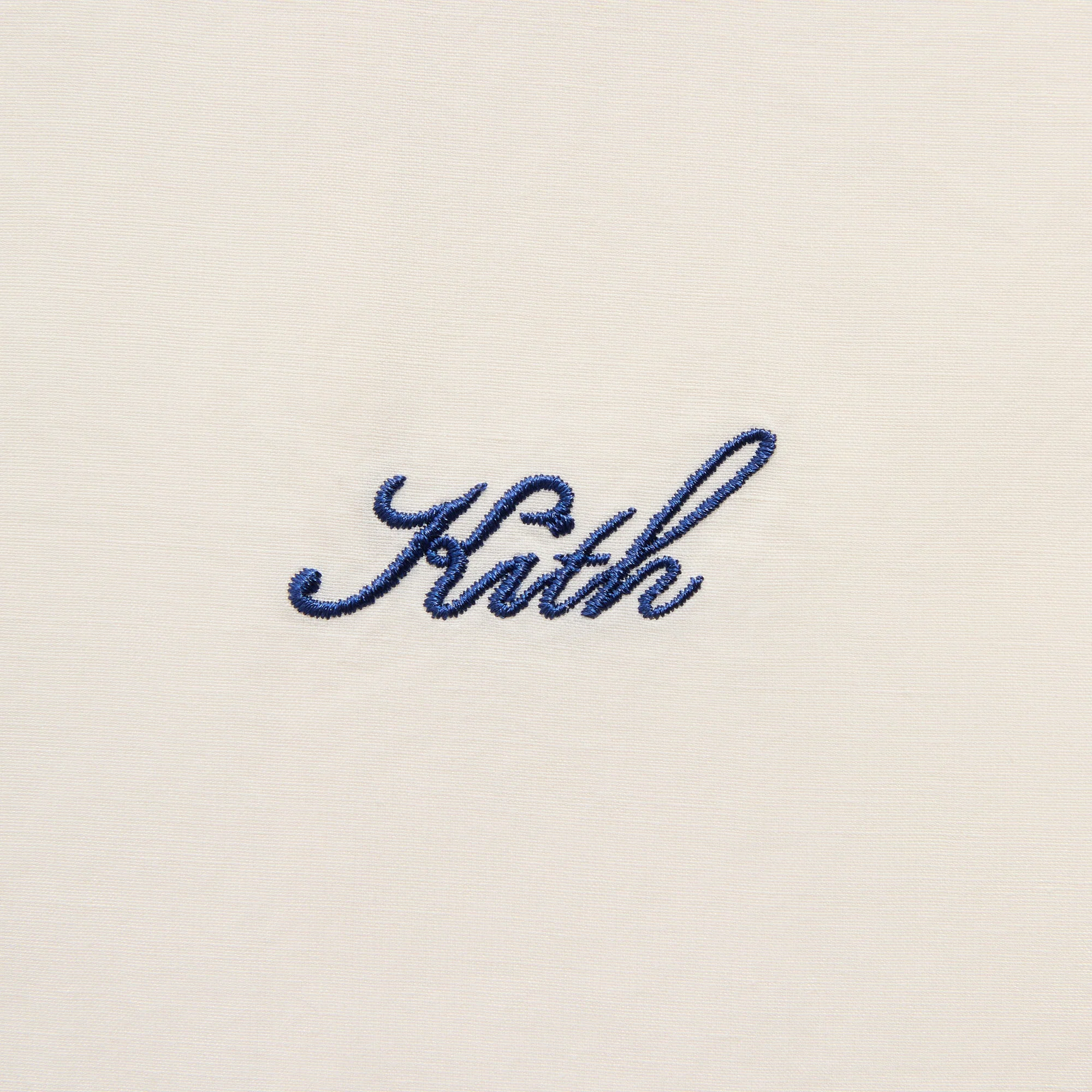 Kith Cupro Linen Zip Front Sanford Shirt - Silk - Image 4