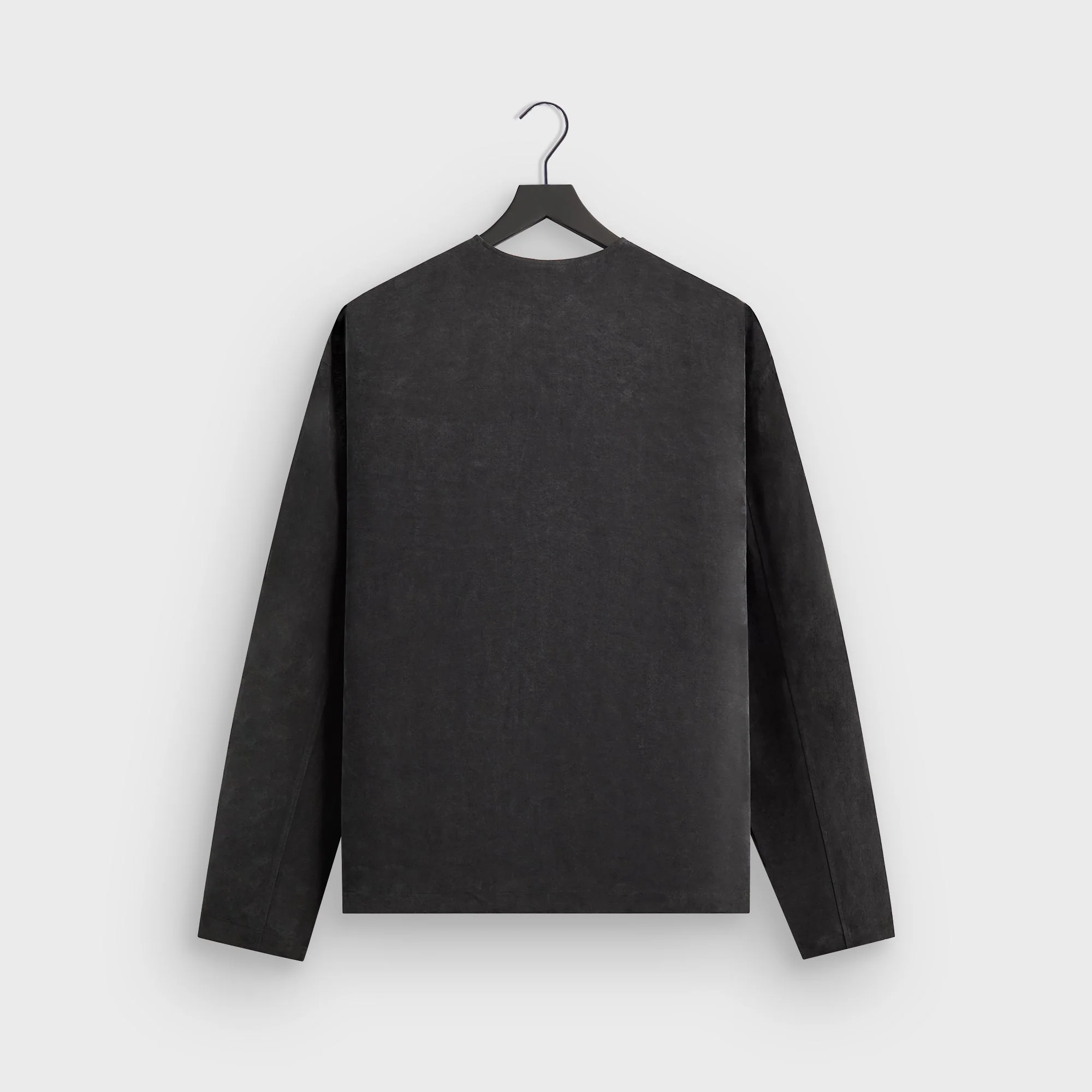Kith Cupro Linen Long Sleeve Caelan Shirt - Black - Image 3
