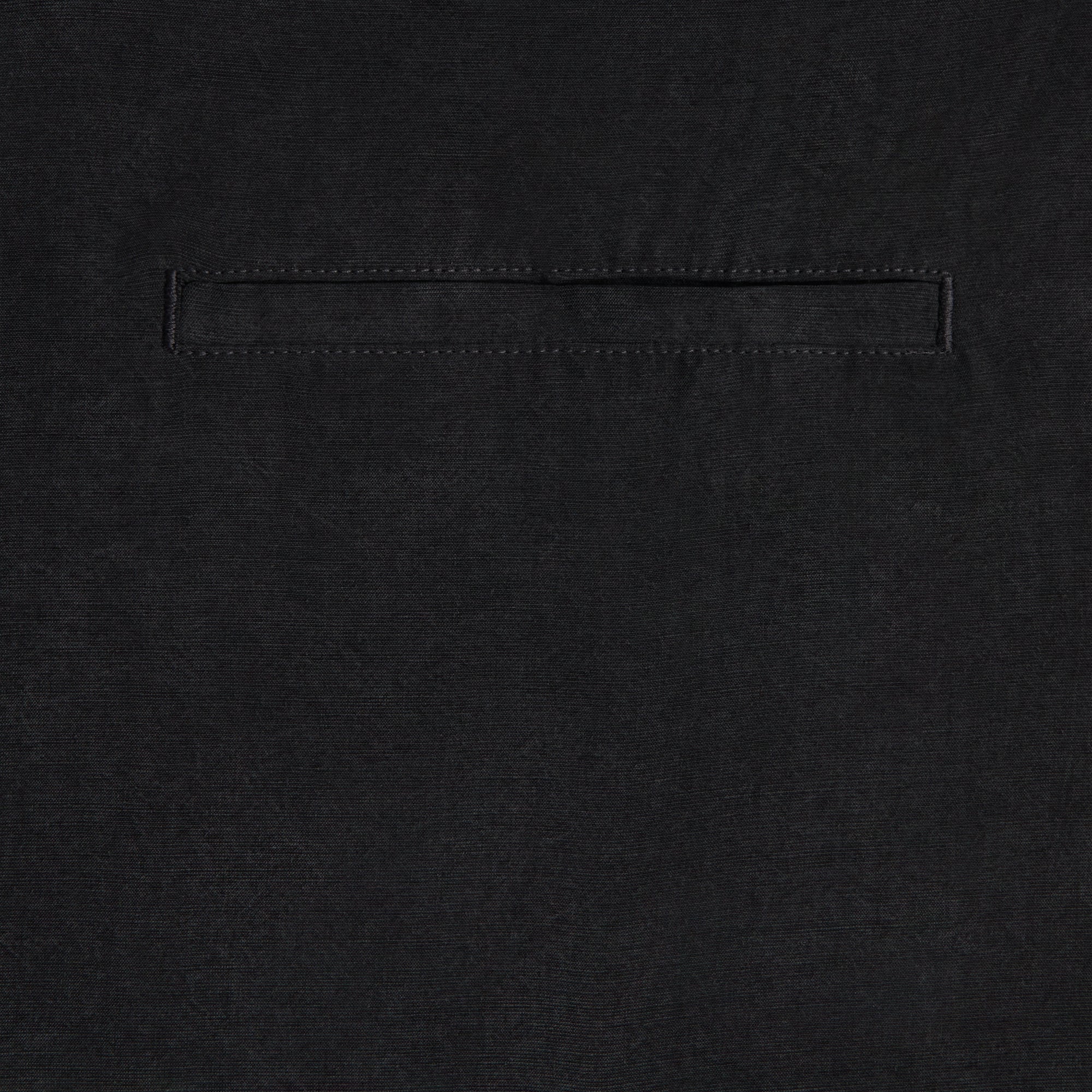 Kith Cupro Linen Long Sleeve Caelan Shirt - Black - Image 5