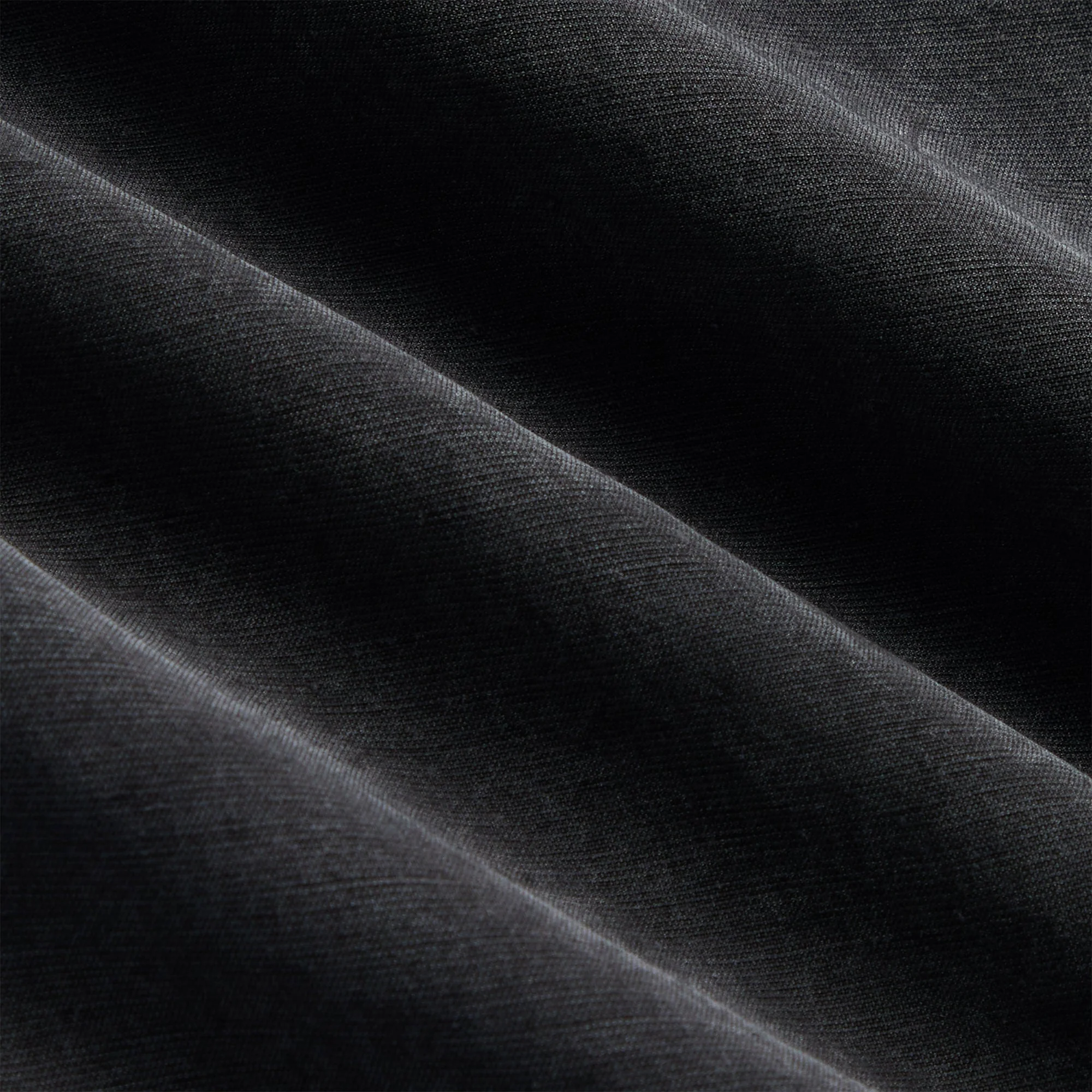 Kith Cupro Linen Long Sleeve Caelan Shirt - Black - Image 6