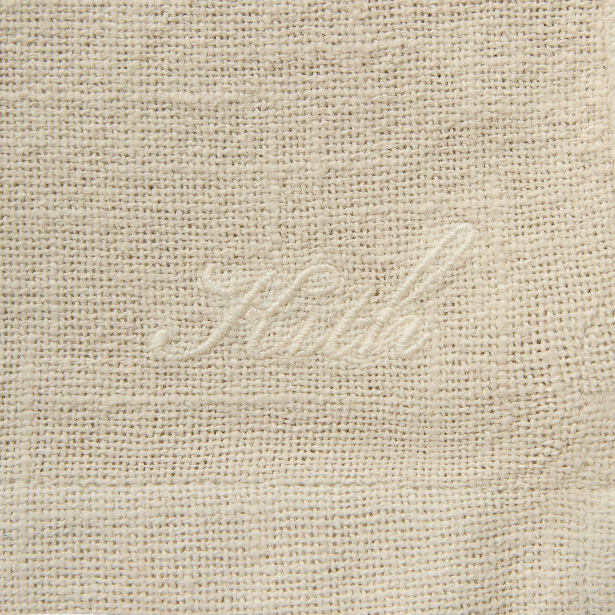 Kith Soft Woven Cropped Beckham Camp Collar Shirt - Waffle - Image 4