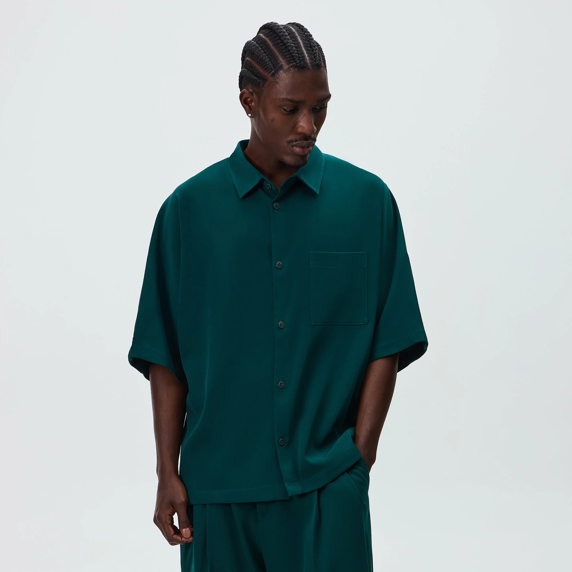 Kith Drape Twill Raf Dolman Buttondown - Chronicle - Image 2