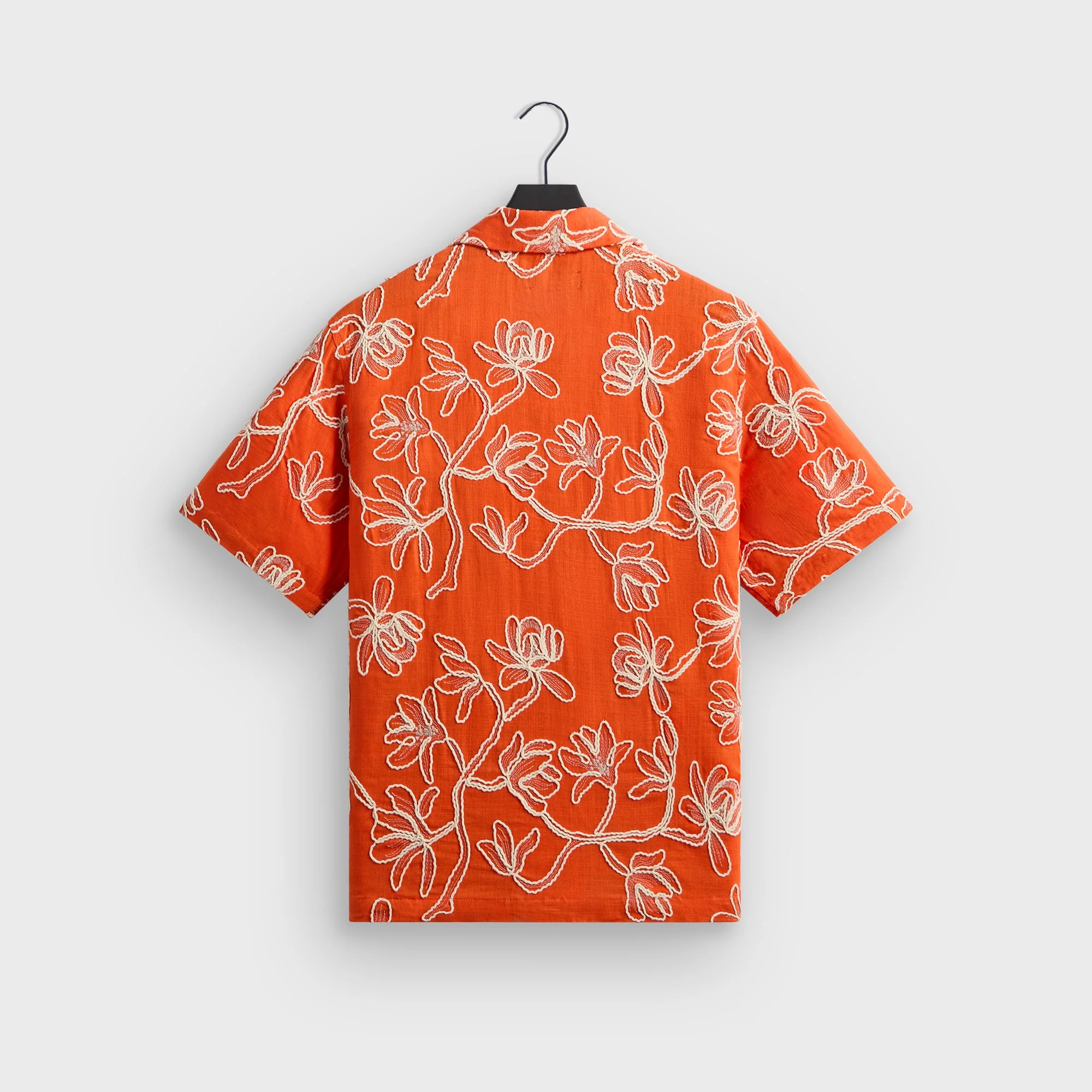 Kith Corded Floral Thompson Camp Collar Shirt - Inferno - Image 3