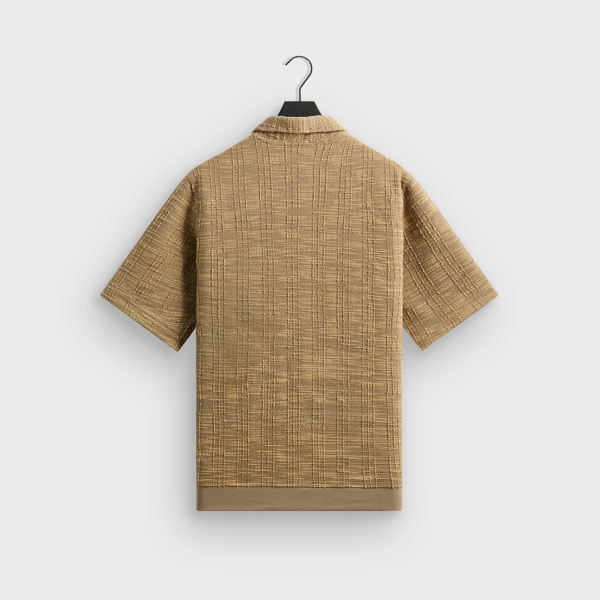 Kith High Twist Tweed Graham Polo - Palomino - Image 3