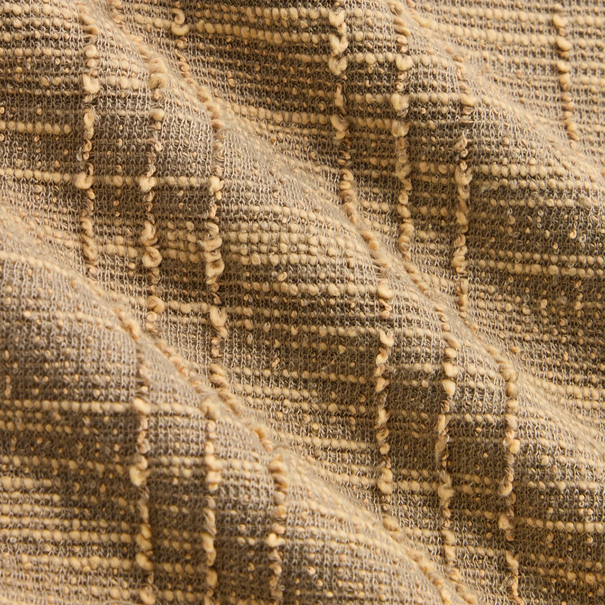 Kith High Twist Tweed Graham Polo - Palomino - Image 5