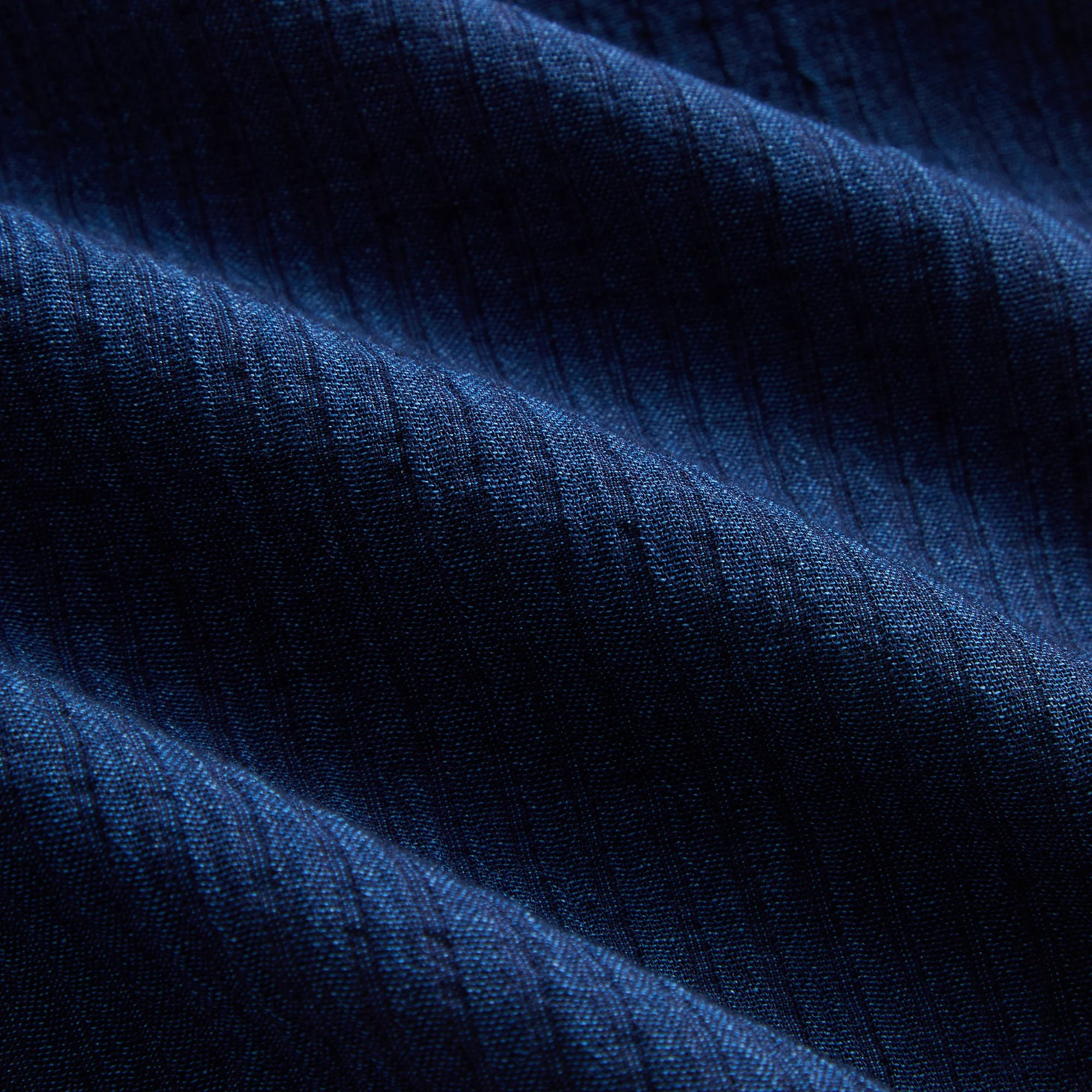 Kith Indigo Seersucker Daley Shirt - Dark Indigo - Image 5