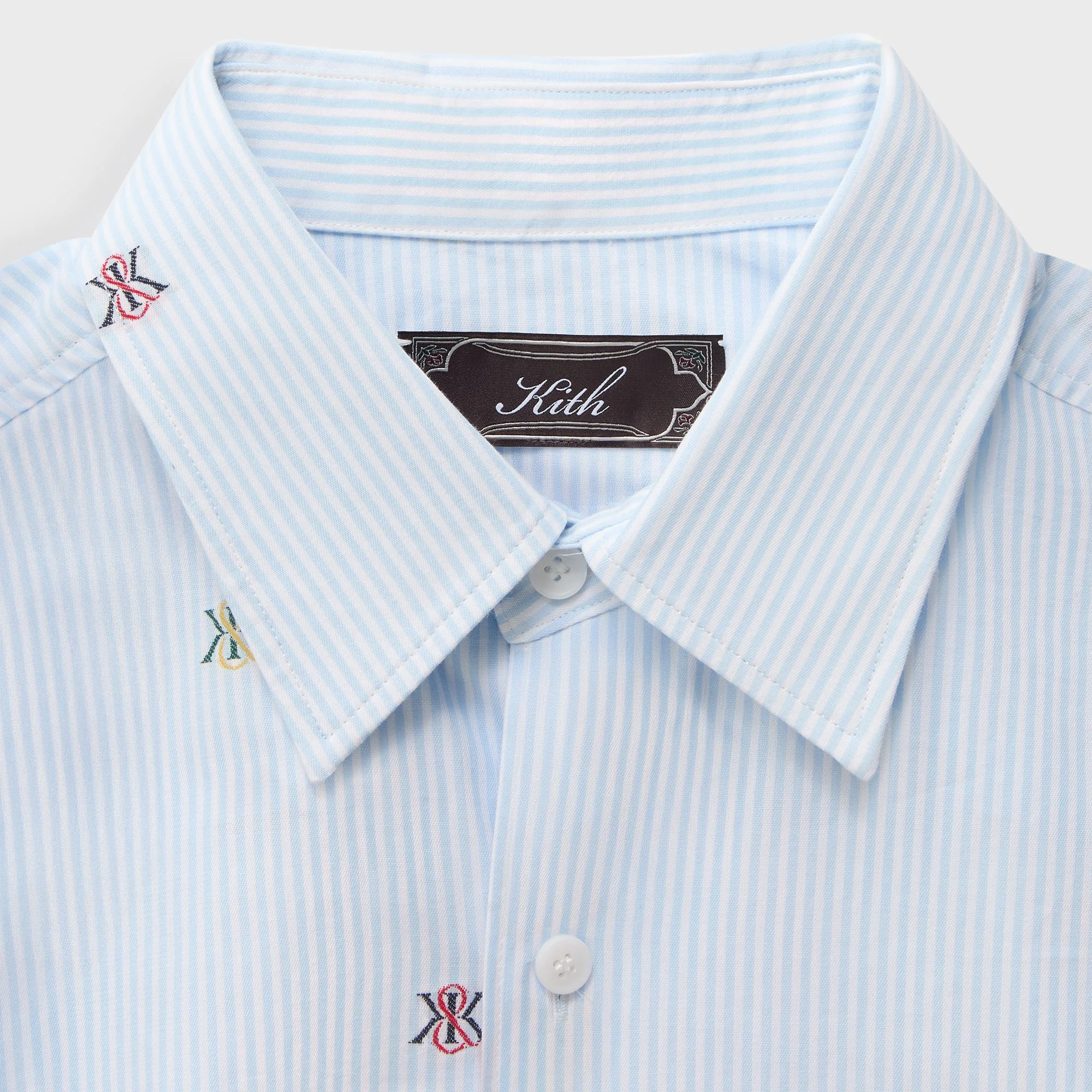 Kith Multi Crest Jacquard Georgie Shirt - Multi - Image 4