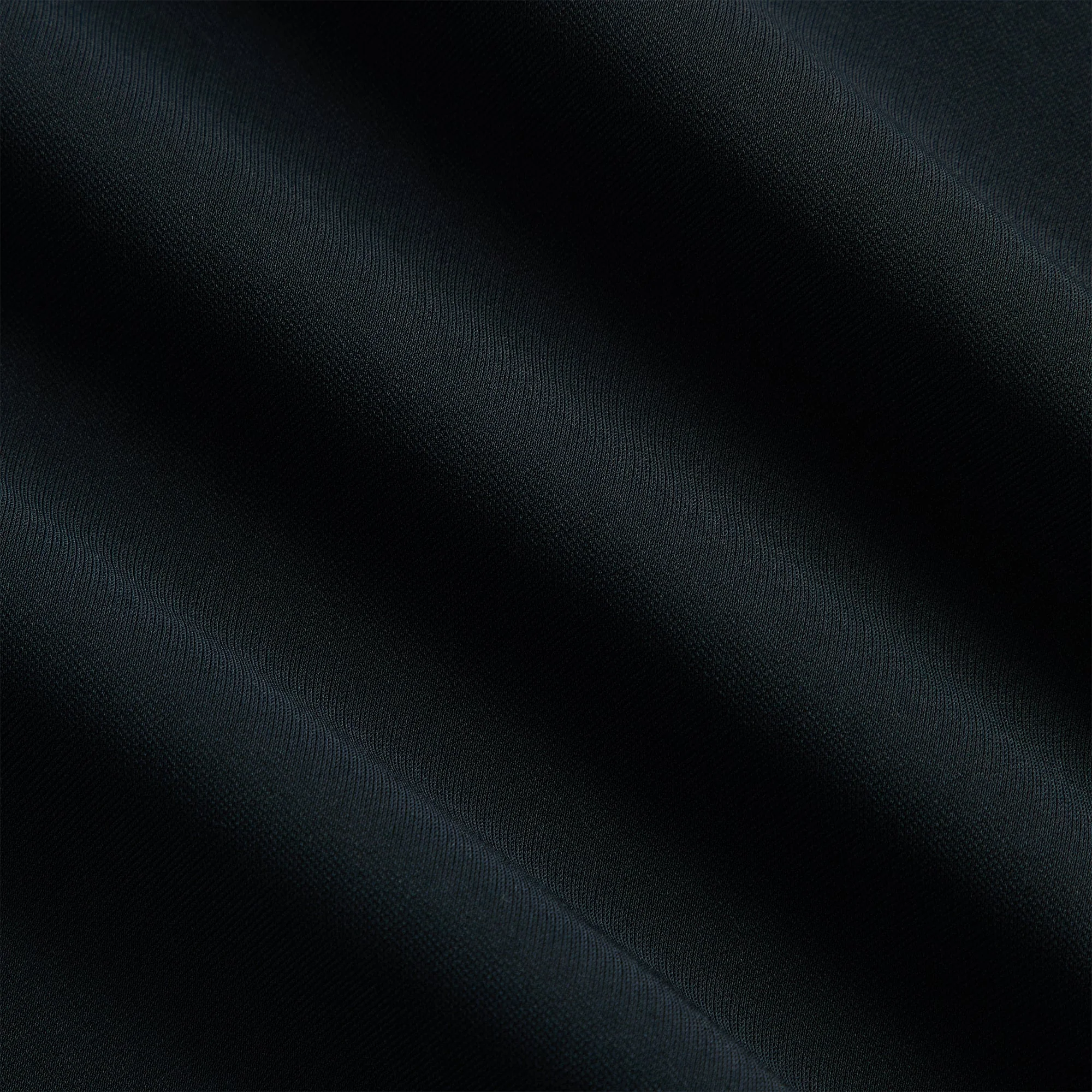 Kith Double Crepe Long Sleeve Thompson Crossover Shirt - Black - Image 5