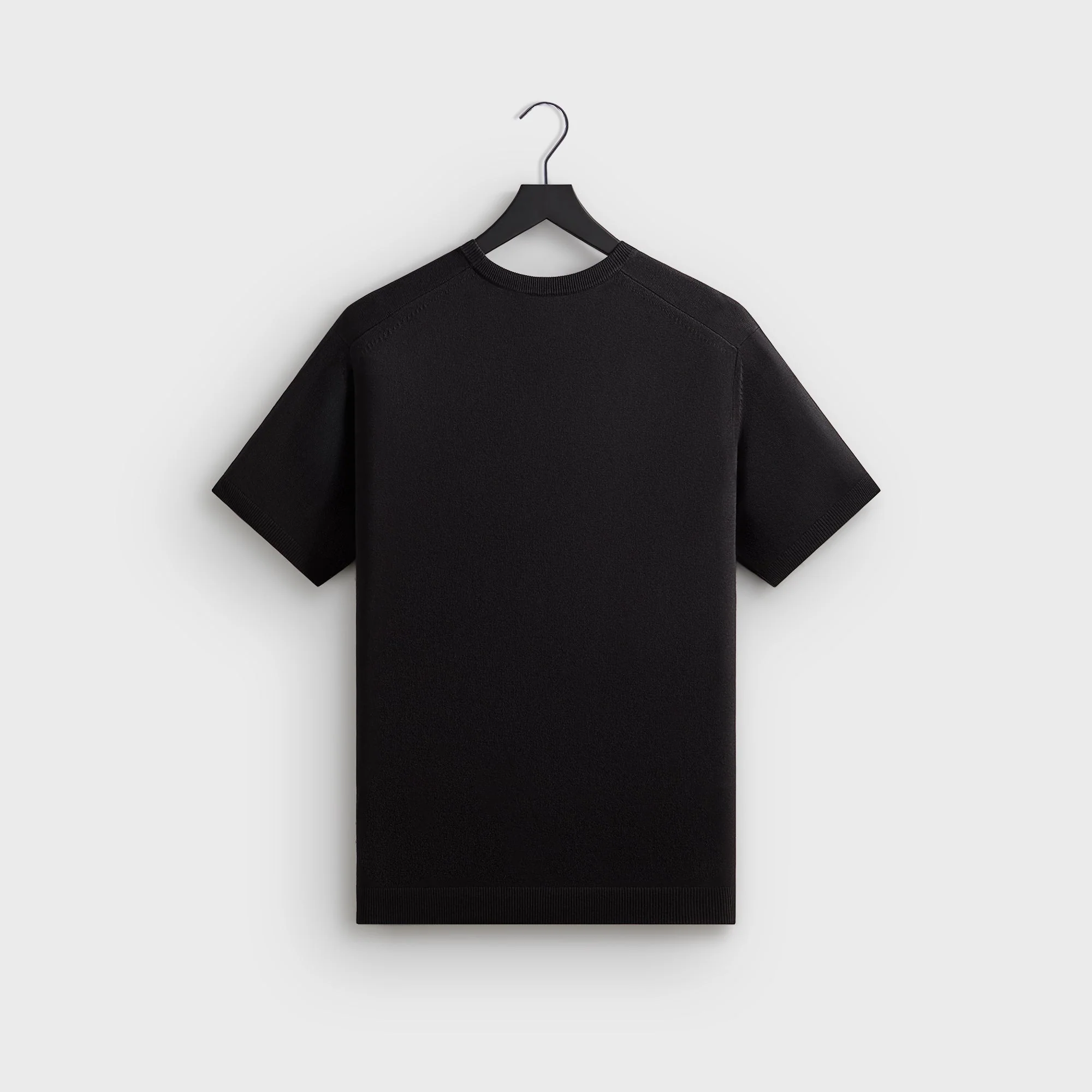 Kith Super Fine Viscose Knit Carrington Tee - Black - Image 3