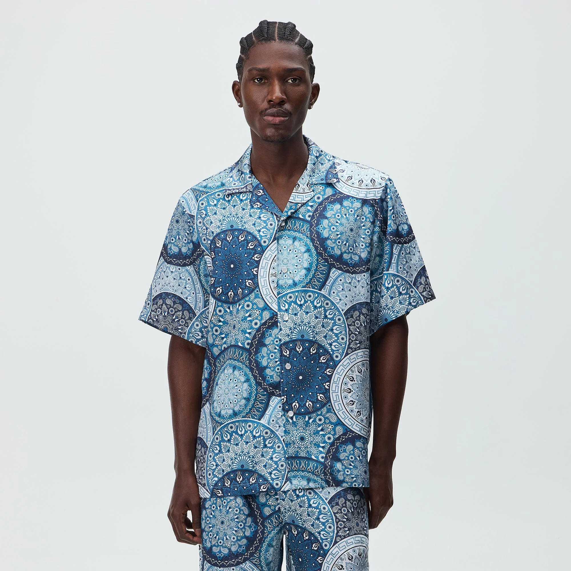Kith Mosaic Mandala Thompson Camp Collar Shirt - Novel - Image 2