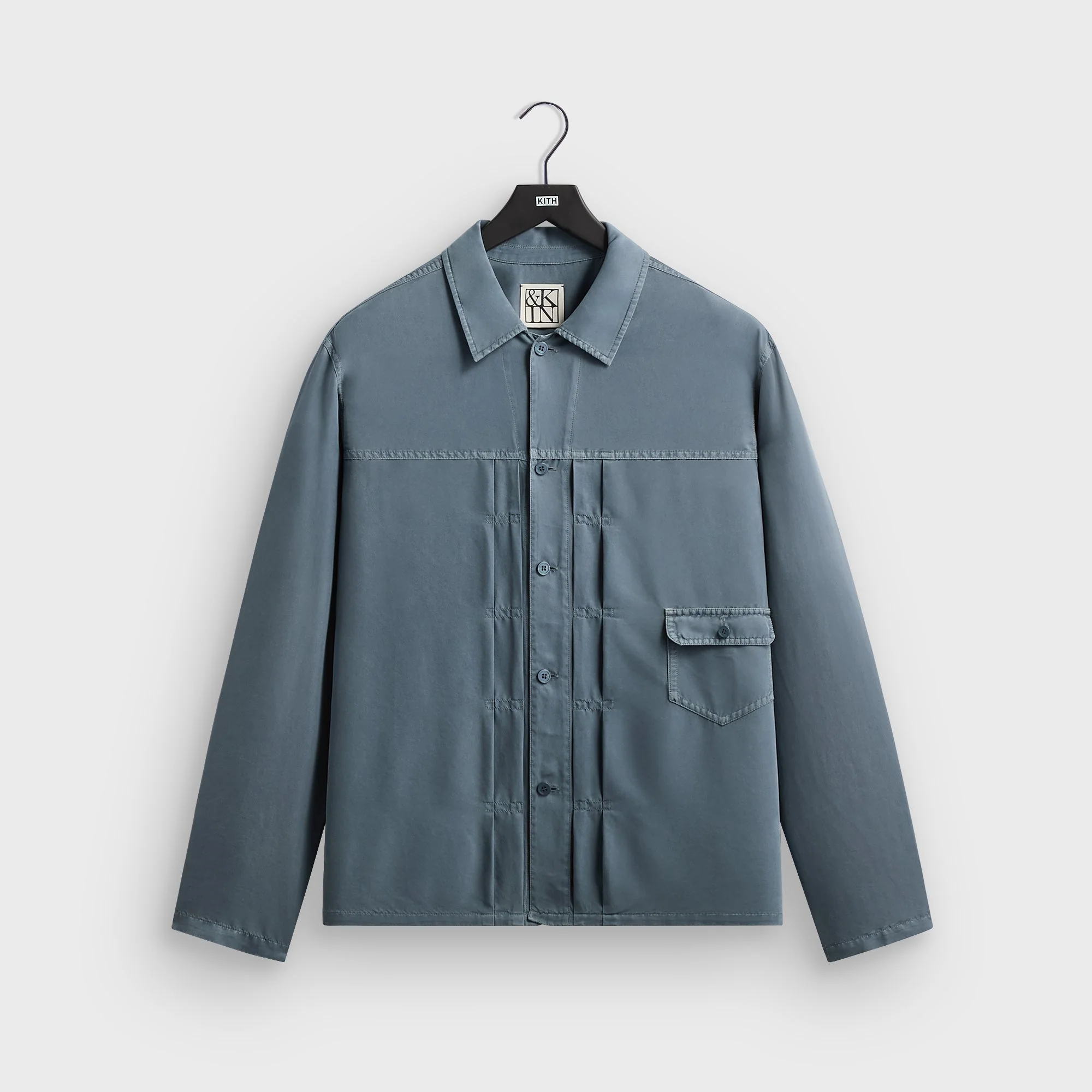 &Kin Garment Dyed Silk Collared Yardley Shirt - Ovation - PH
